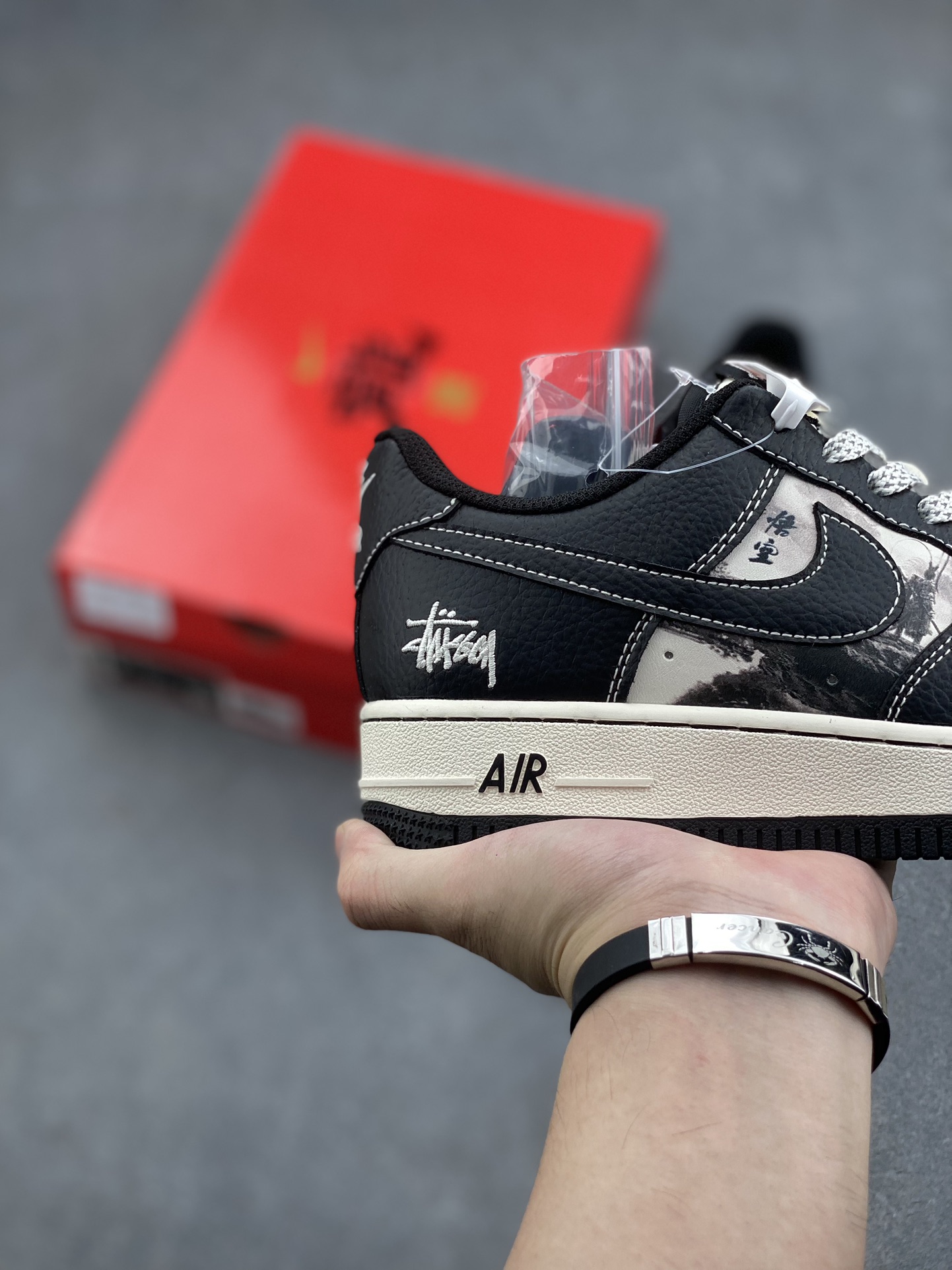 Nike Air Force 1 '07 Low Stussy Collab Sneakers - Mythical Goku Edition 6 i1727282355 3519 4