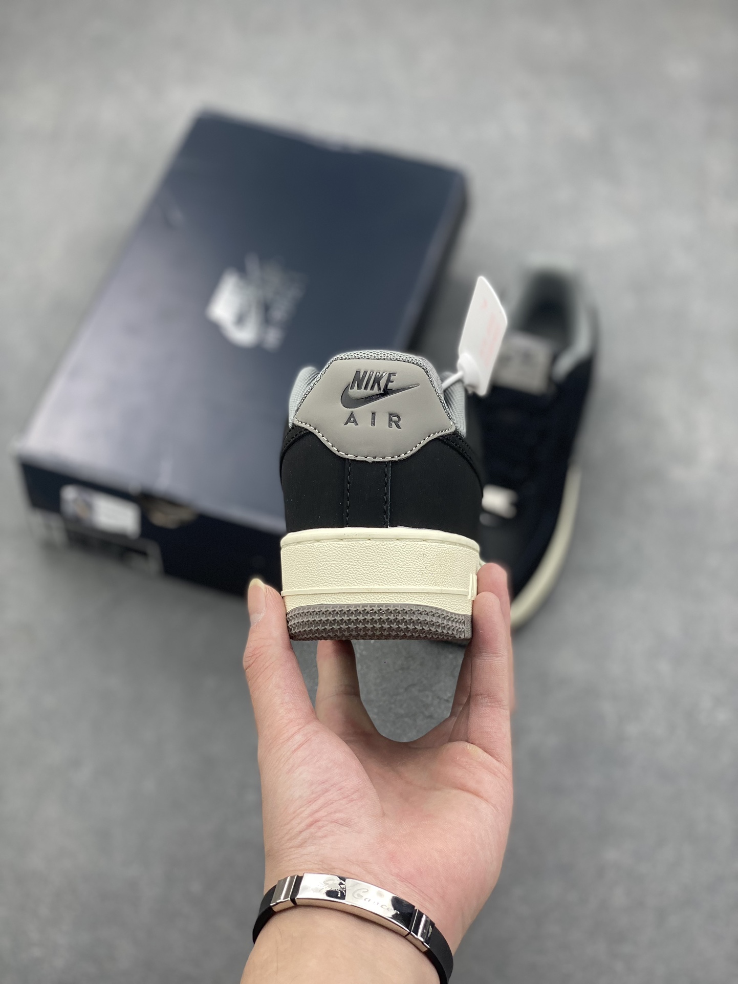 Nike Air Force 1 Low '07 "Dark Pewter" Black Sneakers - Classic Style 5 i1728845982 7986 0