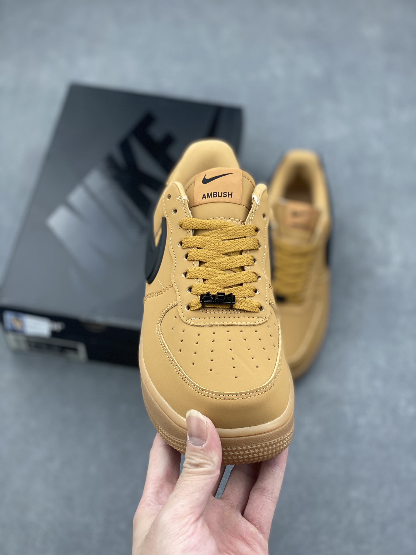 Nike Air Force 1 Low AMBUSH Collab Honeycomb Cushion Authentic Sneakers 3 i1728846054 4485 2