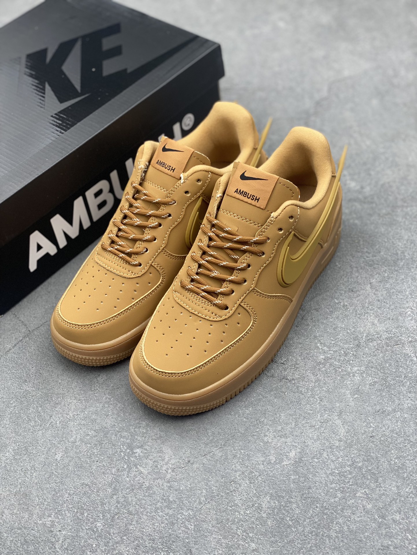 Nike Air Force 1 Low AMBUSH Collab Honeycomb Cushion - DV3464-200 9 i1728846114 4213 0