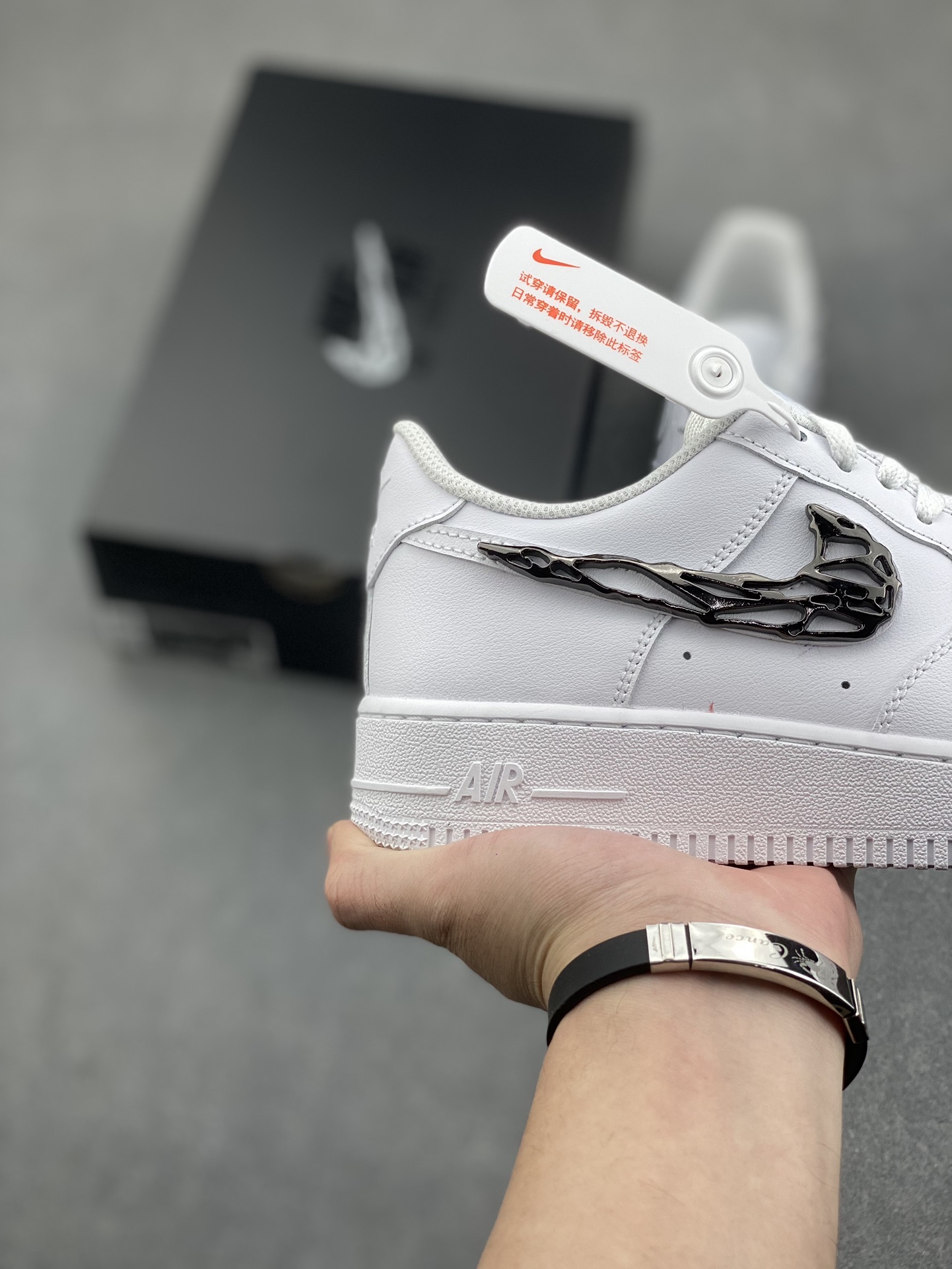 Nike Air Force 1 Low White Casual Sneakers Fashionable Trainer IF1686-101 6 i1733511295 3067 2