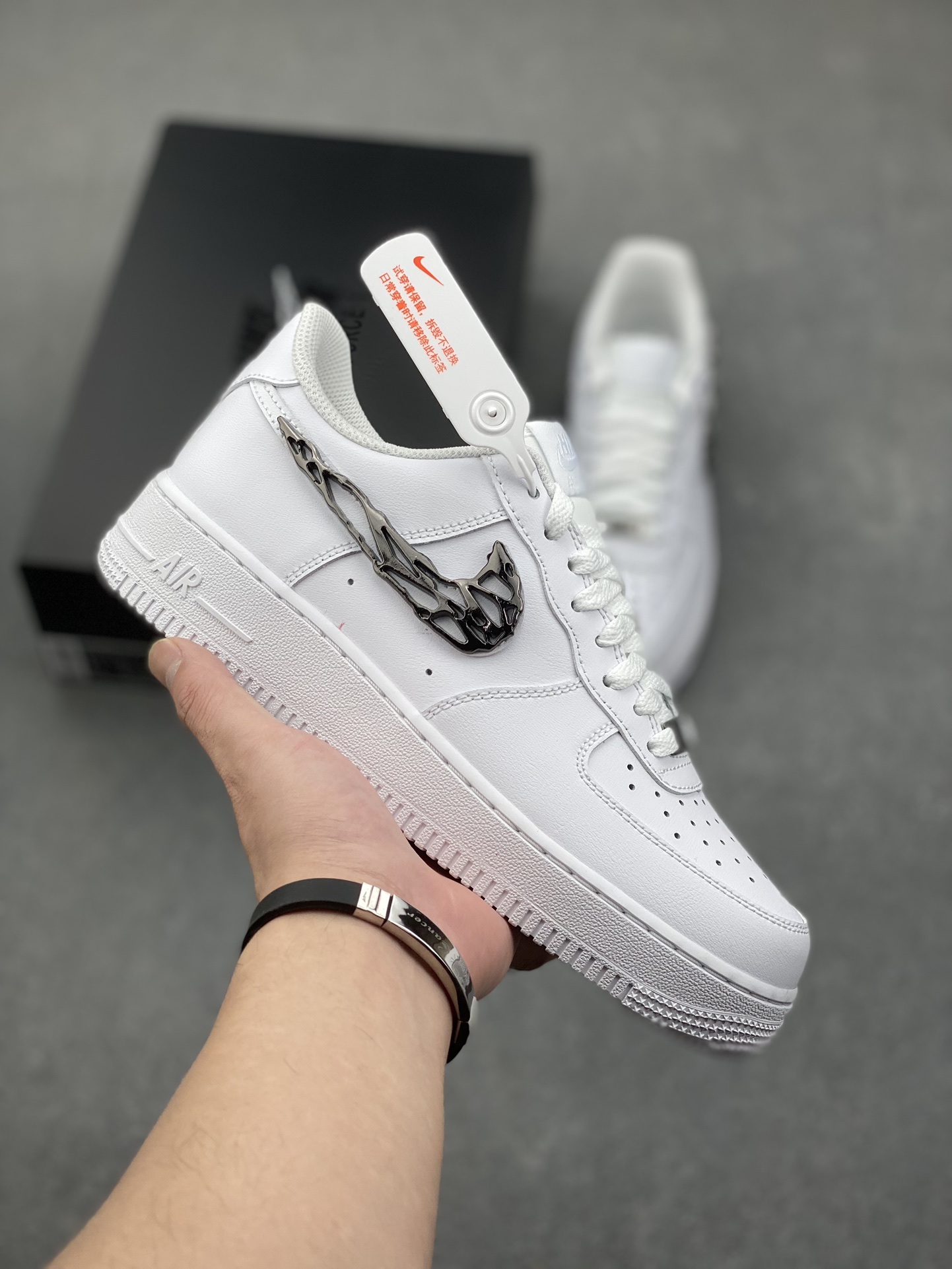 Nike Air Force 1 Low White Casual Sneakers Fashionable Trainer IF1686-101 2 i1733511296 2263 7