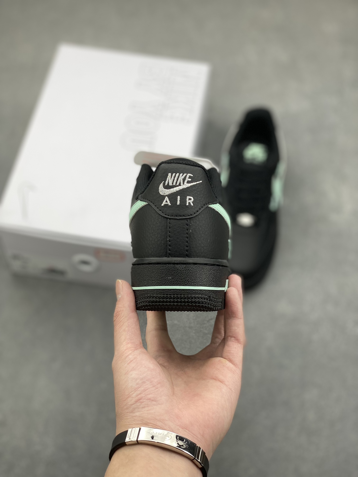 Nike Air Force 1 '07 Low Black Mint Foam Cushioned Athletic Shoes 5 i1733511594 484 2
