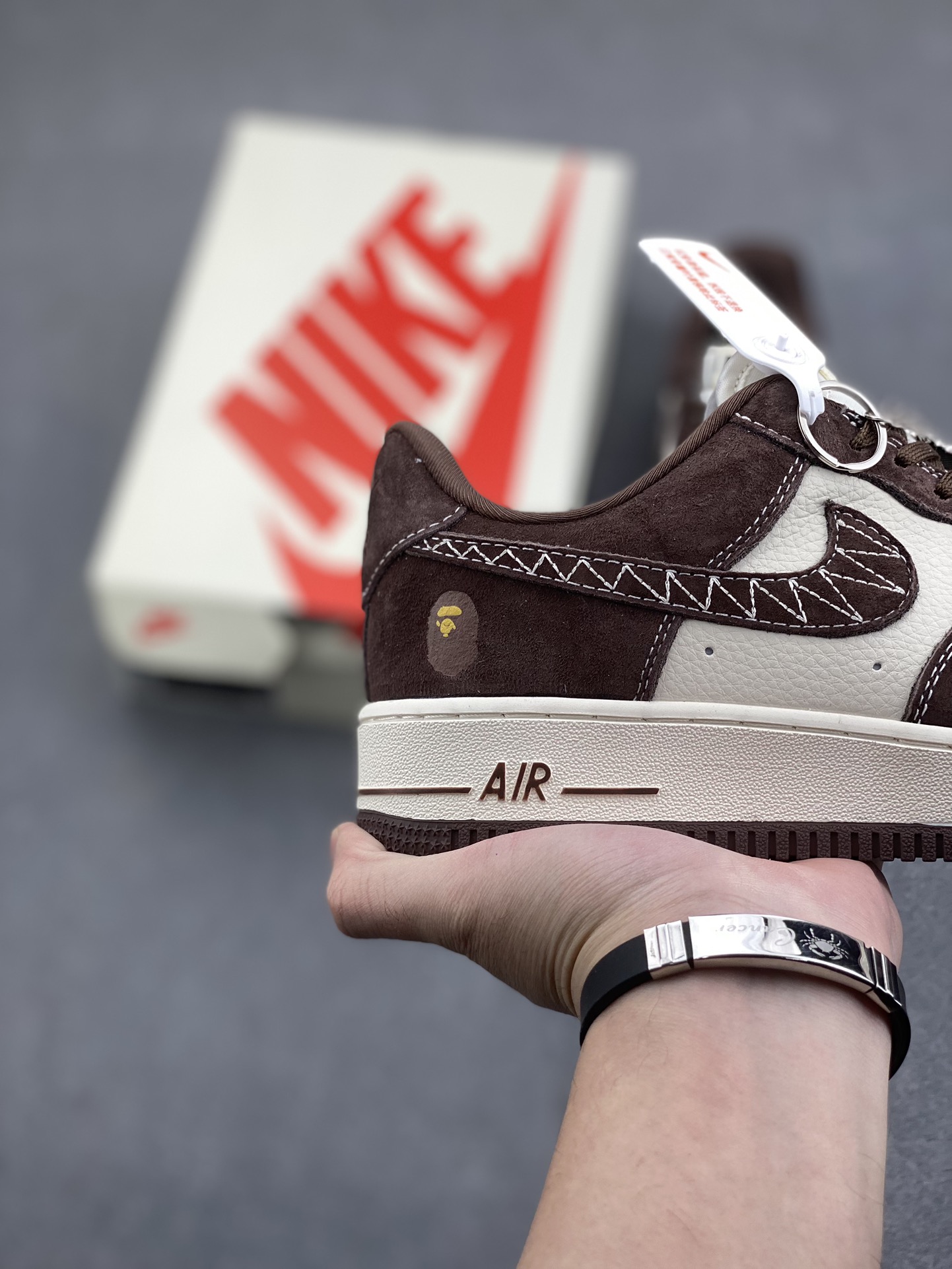 Nike Air Force 1 '07 Low Brown Ivory Limited Edition Sneakers 6 i1733511678 232 6