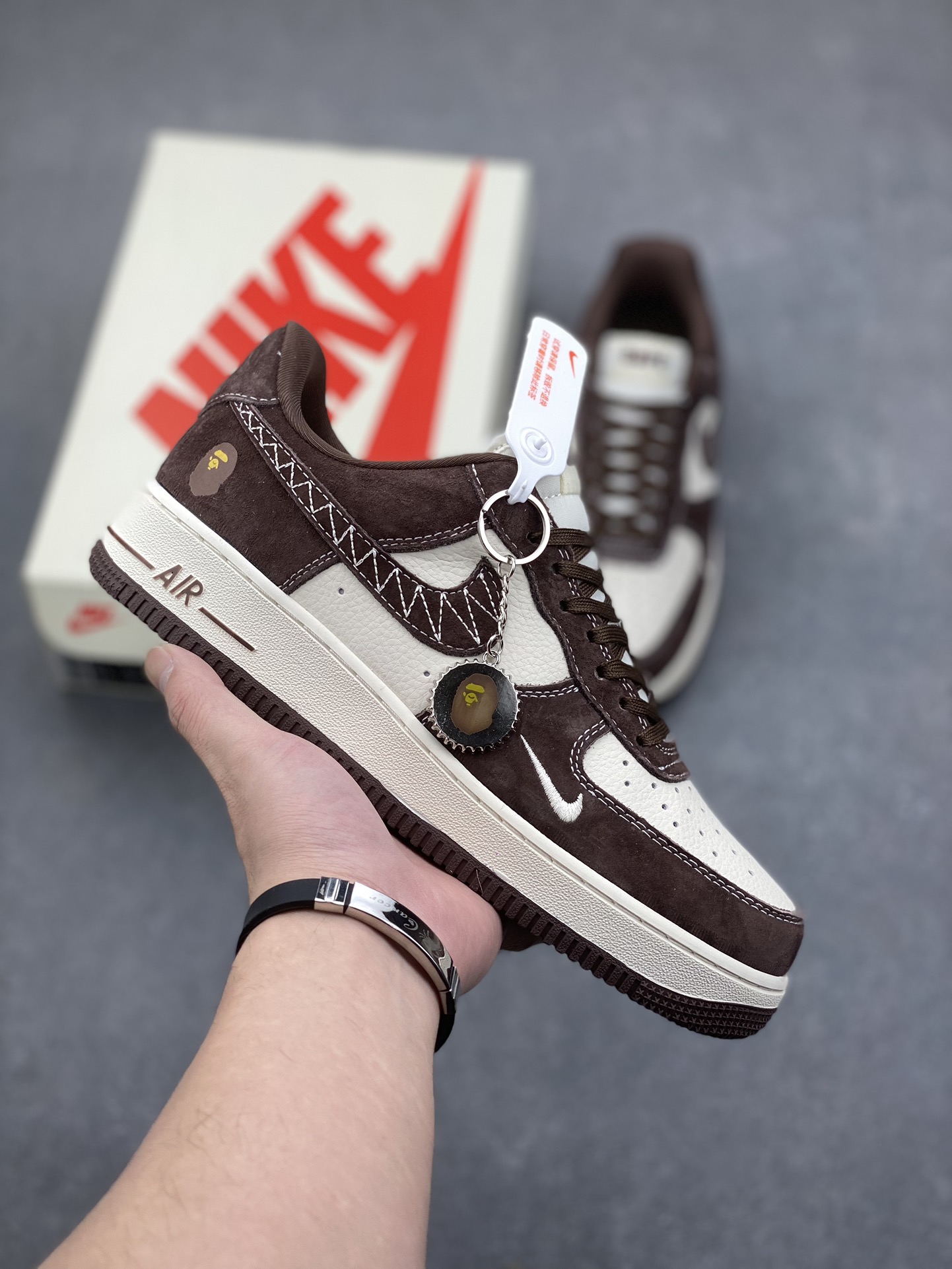 Nike Air Force 1 '07 Low Brown Ivory Limited Edition Sneakers 2 i1733511678 2707 2