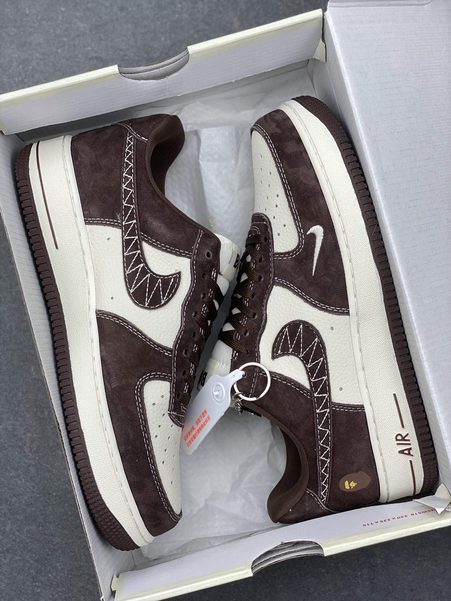 Nike Air Force 1 '07 Low Brown Ivory Limited Edition Sneakers 10 i1733511678 2767 8