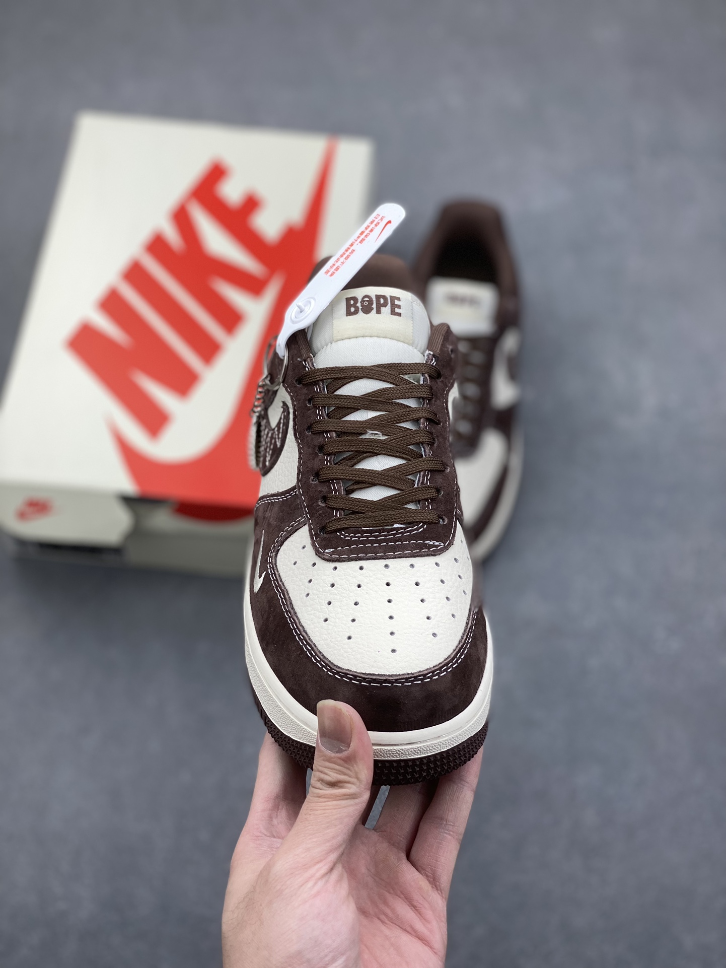 Nike Air Force 1 '07 Low Brown Ivory Limited Edition Sneakers 3 i1733511678 575 0