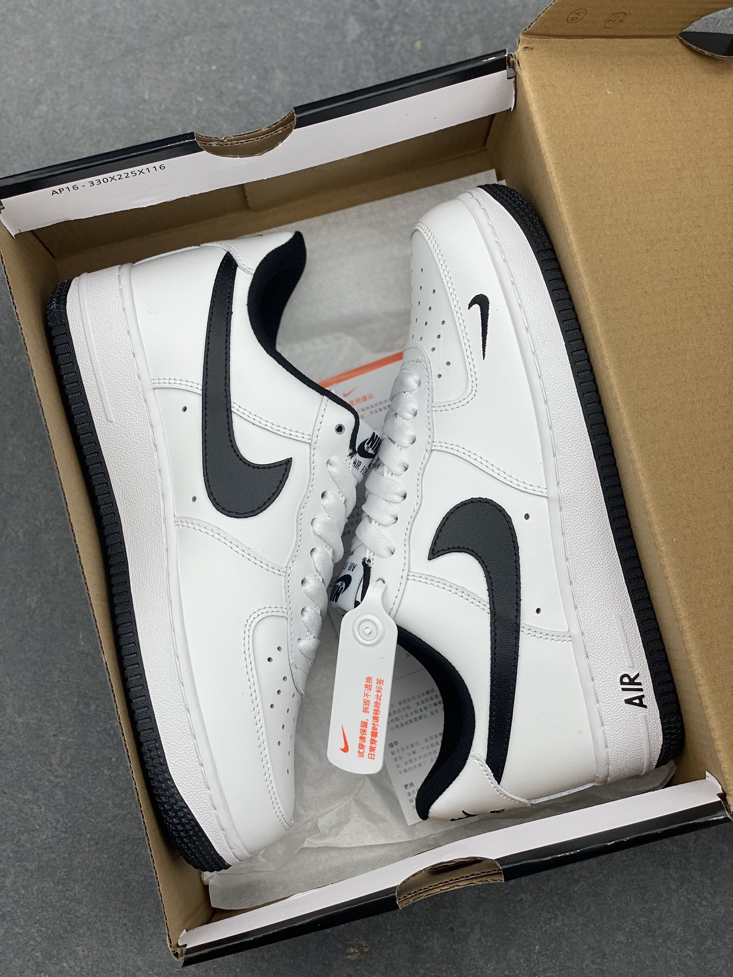 Nike Air Force 1 '07 Low White Black Sneaker - Limited Edition 10 i1734108170 6892 6