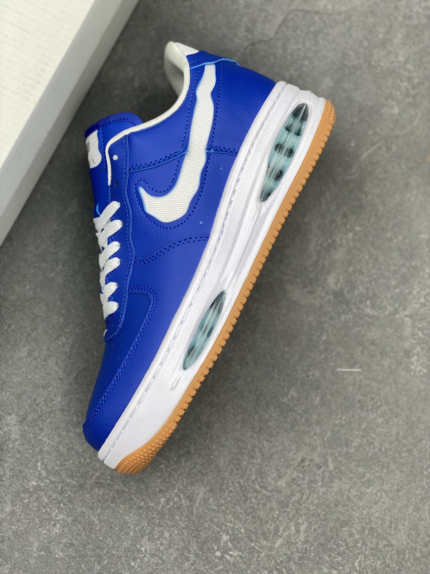 Nike Air Force 1 '07 Low Blue/White Cushioned Sneakers HF3630-400 8 i1734283778 432 0