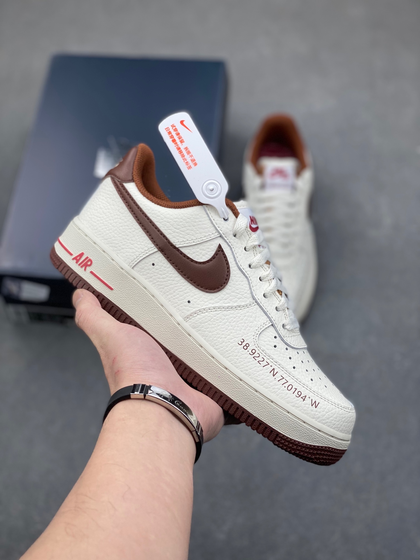 Nike Air Force 1 '07 Low Brown Bascketball Shoes HQ7027-100 2 i1736369150840 5329 0 0