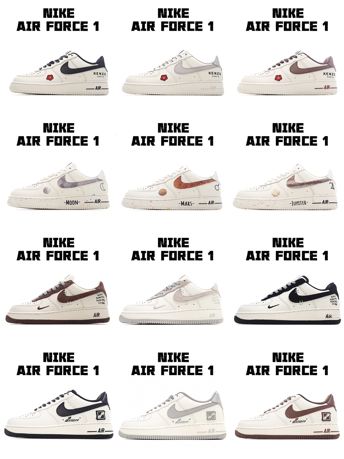 Nike Air Force 1 Custom Sneakers - Unique Designs & Premium Quality