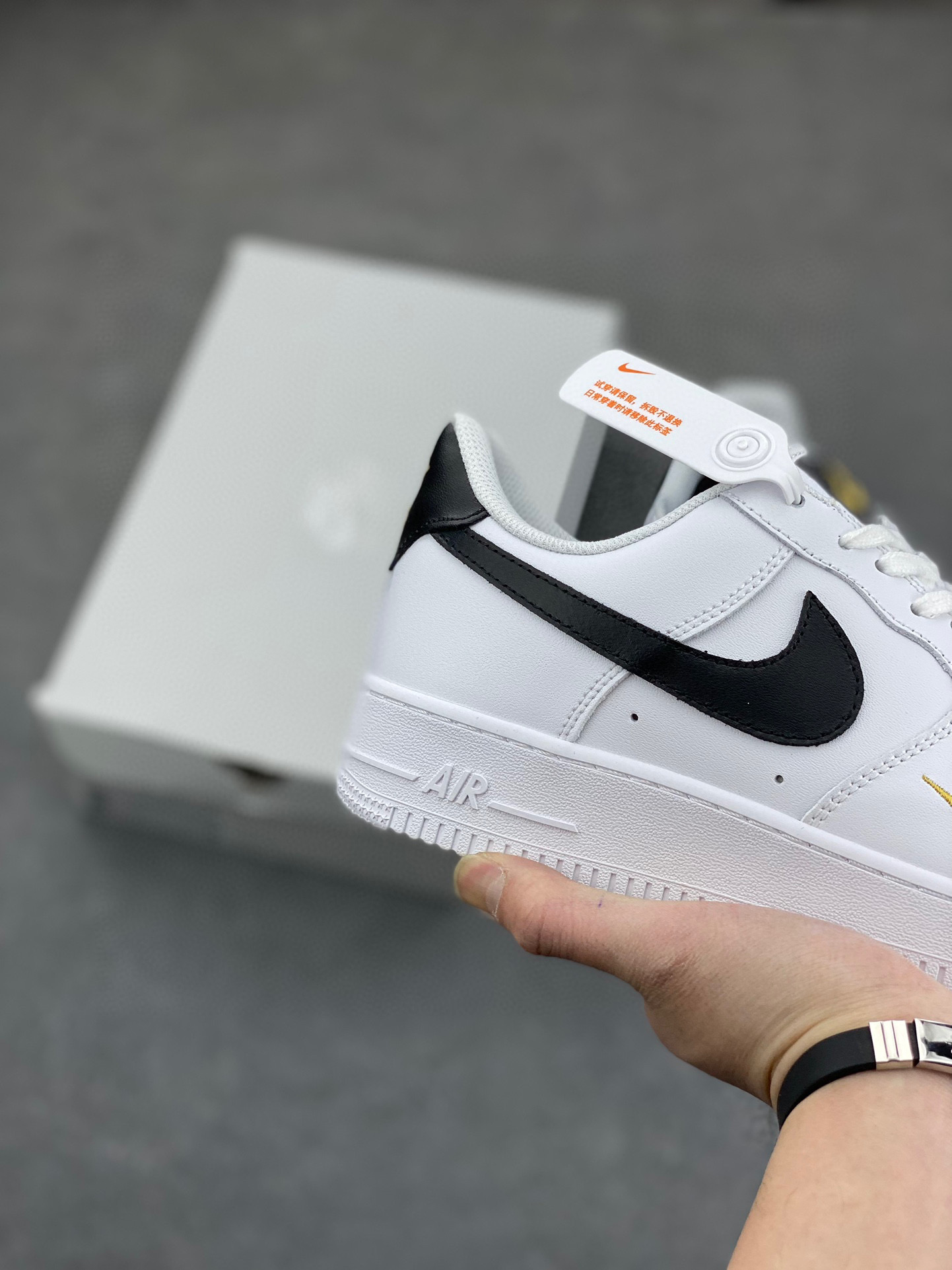 Nike Air Force 1 Low White/Black Casual Sneakers - Iconic Style & Comfort 6 i1742836940078 4437 0 4