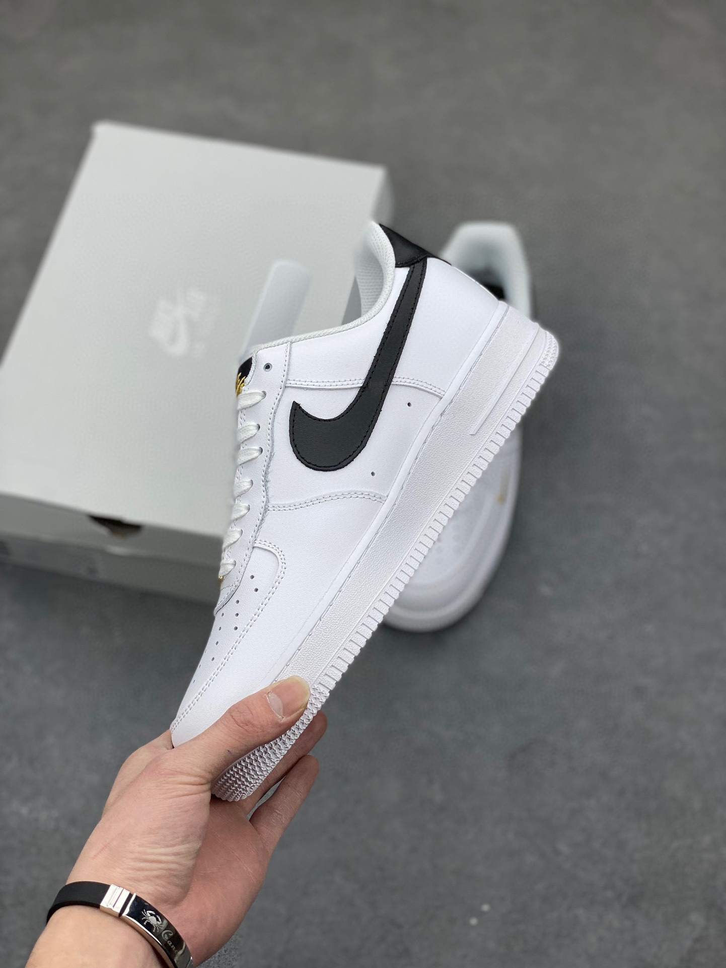 Nike Air Force 1 Low White/Black Casual Sneakers - Iconic Style & Comfort 4 i1742836940079 5098 0 2