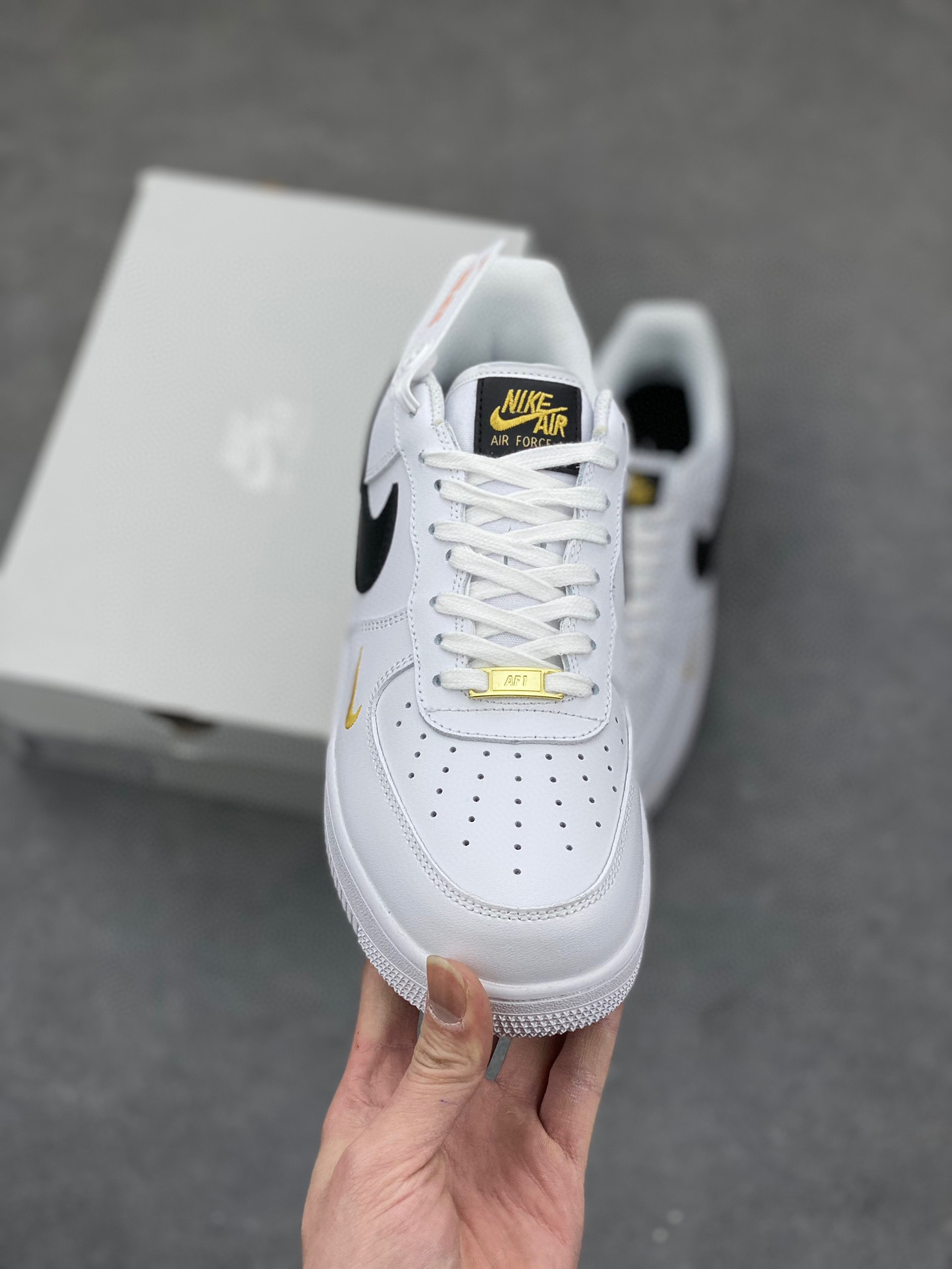 Nike Air Force 1 Low White/Black Casual Sneakers - Iconic Style & Comfort 3 i1742836940079 5545 0 1