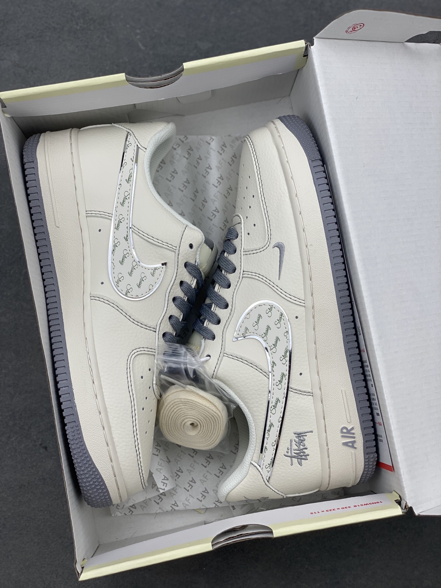 Nike Air Force 1 '07 Low Stussy Fossil Stone - Limited Edition Sneakers 10 i1743436972384 3167 0 8