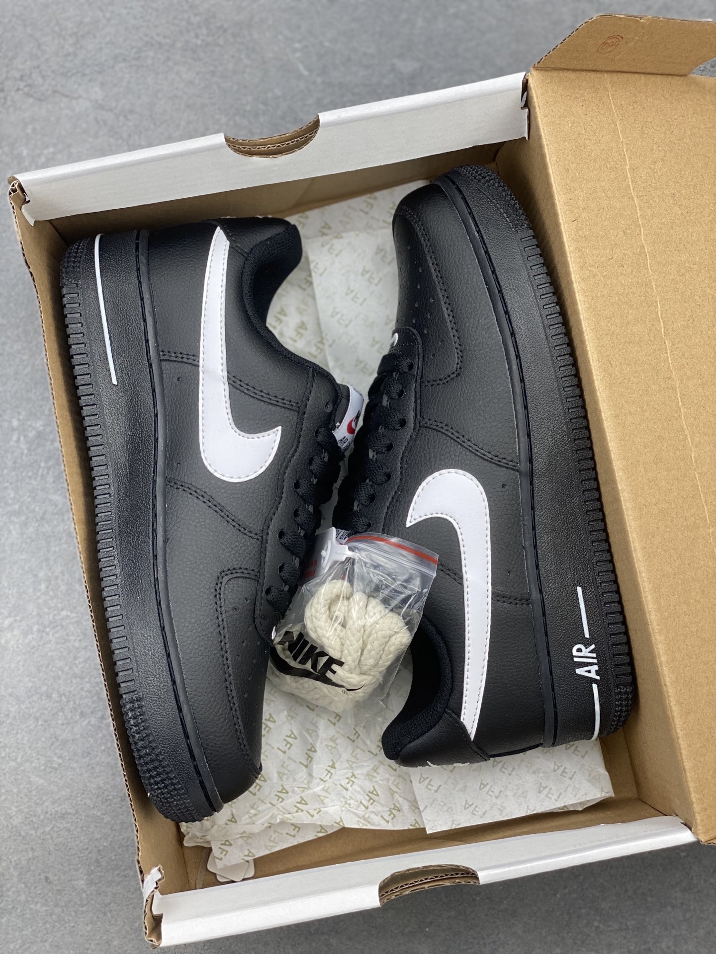 Nike Air Force 1 '07 Black/White Men's Sneakers Size 35.5-45 HV6359-001 10 i1743437174990 1300 0 8
