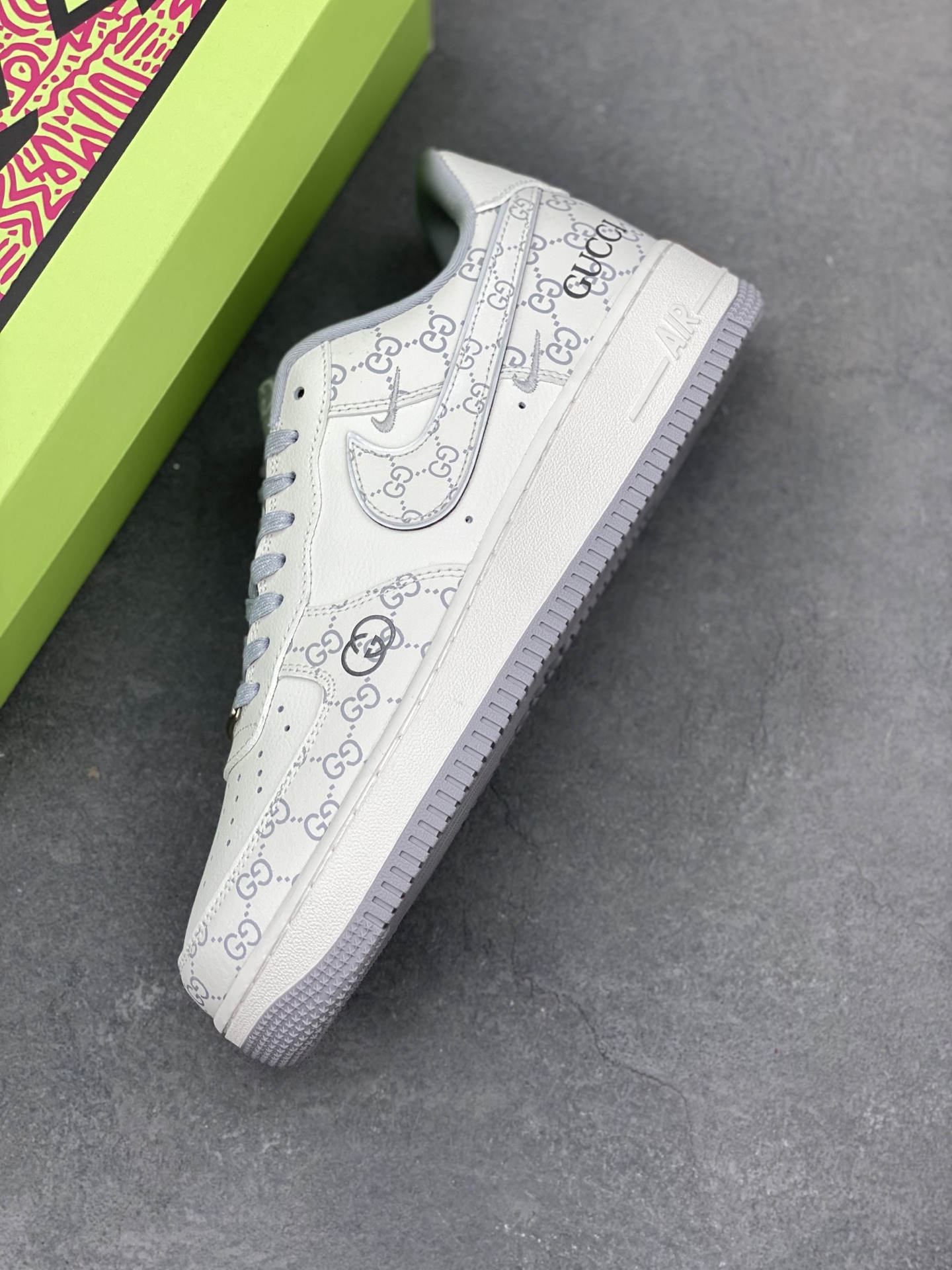 Nike Air Force 1 '07 Low Gucci Sneakers Limited Edition - KY8899-106 8 i1744134453780 5234 0 6