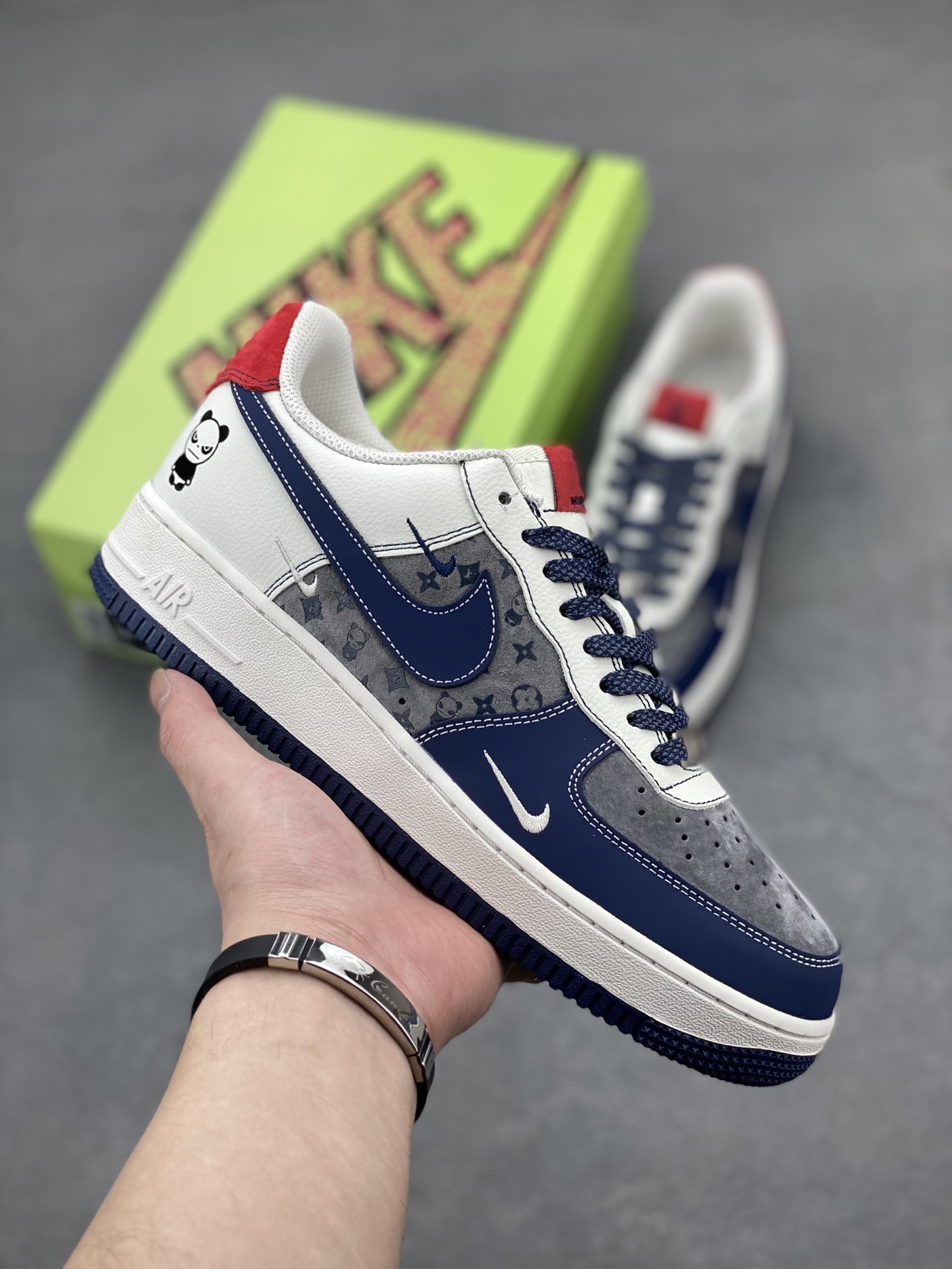 Nike Air Force 1 '07 Low Panda Custom Sneakers - Limited Edition 2 i1744134492346 7229 0 0