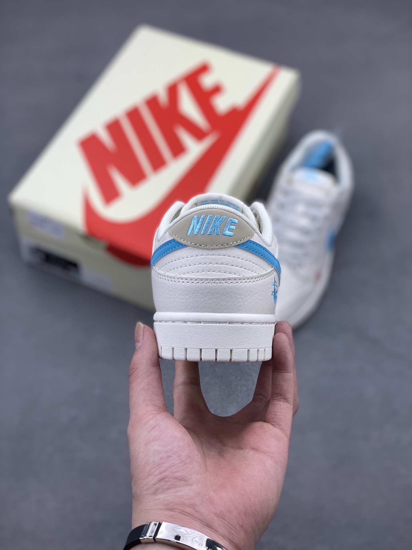 Nike SB Dunk Low x Stussy White Blue - Premium Quality, Stylish Design 4 i1744145082320 7908 0 3