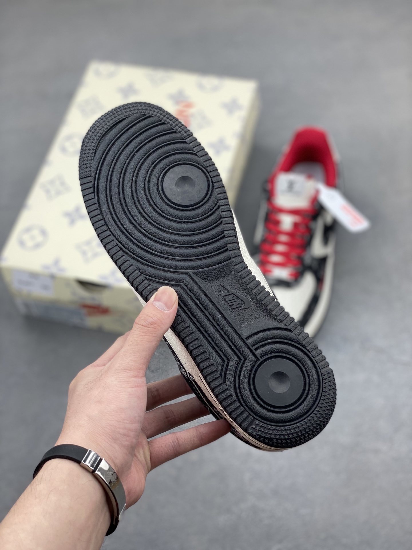 Nike Air Force 1 Low Custom Louis Vuitton Sneakers, Limited Edition 7 i1749140796618 5224 0 5