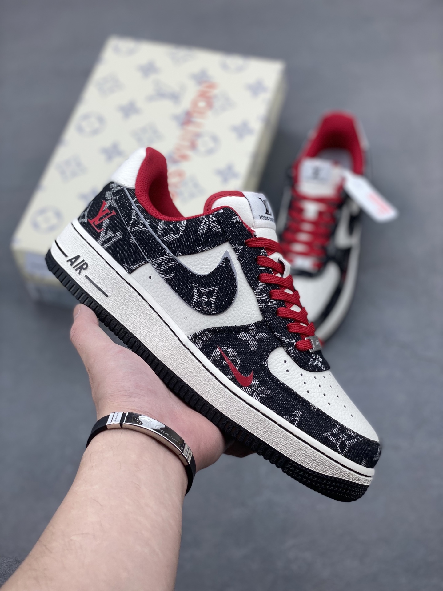 Nike Air Force 1 Low Custom Louis Vuitton Sneakers, Limited Edition 2 i1749140798852 3112 0 0