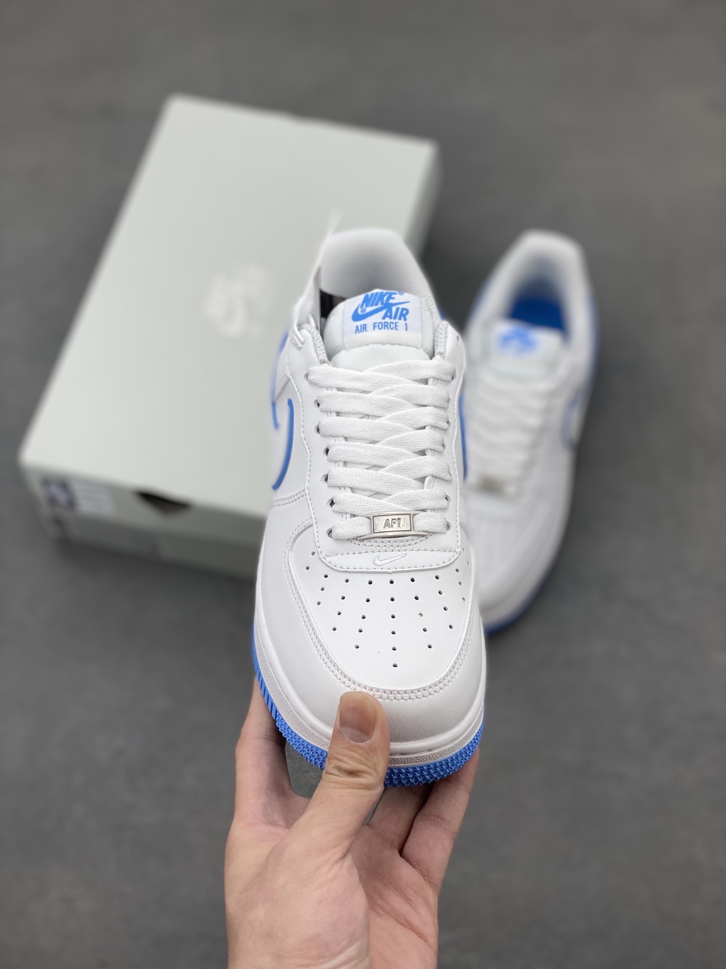Nike Air Force 1 Low White Blue DV0788-101 - Perfect Shoe, Great Value 3 i1749140896162 9282 0 1