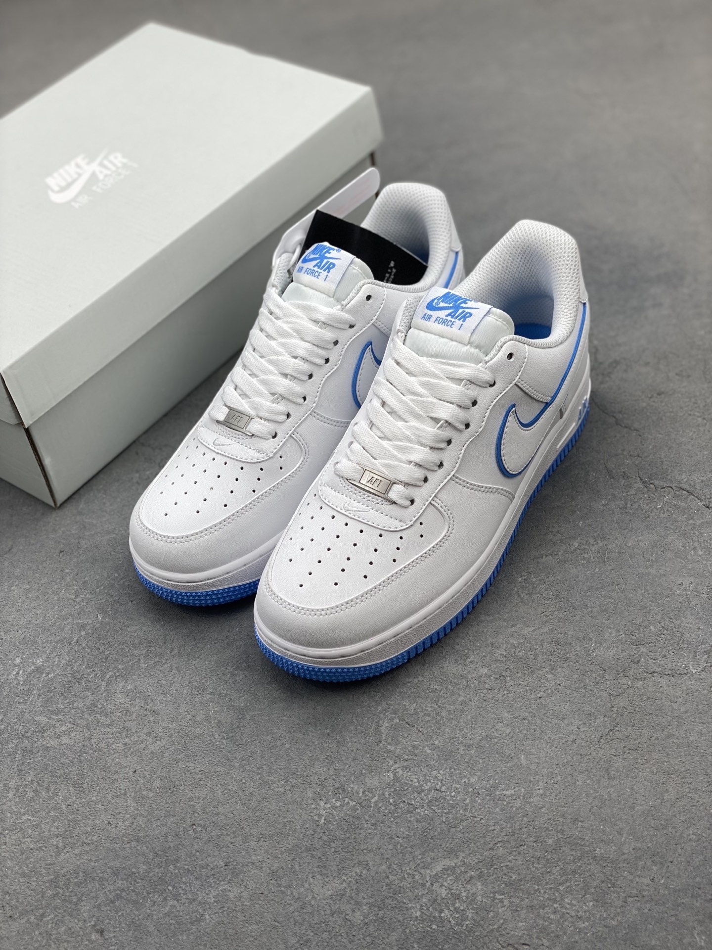 Nike Air Force 1 Low White Blue DV0788-101 - Perfect Shoe, Great Value 9 i1749140898685 8977 0 7