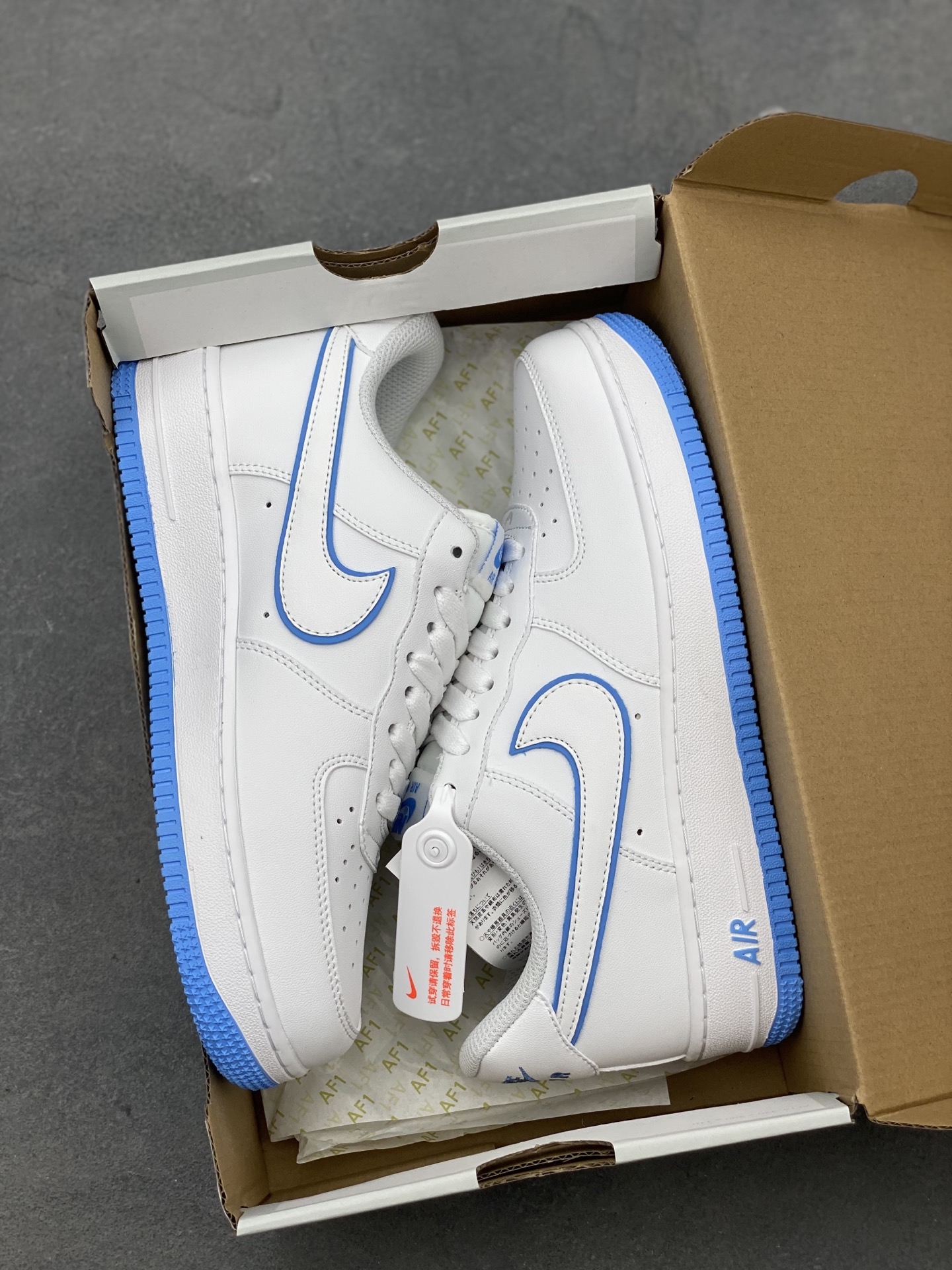 Nike Air Force 1 Low White Blue DV0788-101 - Perfect Shoe, Great Value 10 i1749140899347 5295 0 8