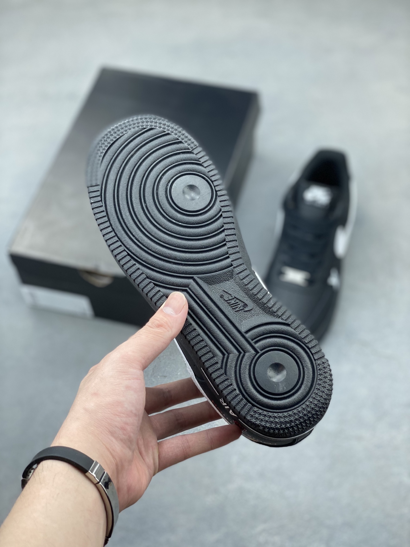 Nike Air Force 1 Low Black Custom Sneakers Designer Limited Edition 7 i1749410130969 6998 0 5