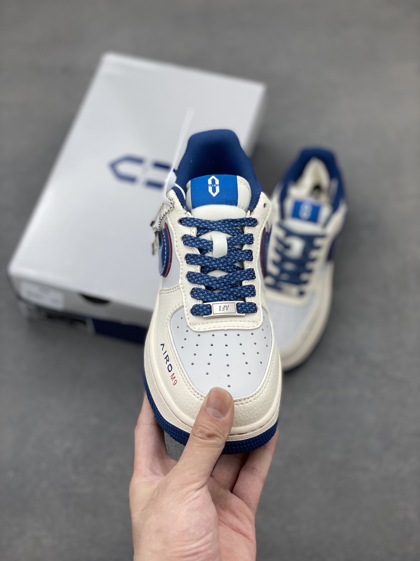 Nike Air Force 1 '07 Low White/Blue Limited Edition Sneakers (All Sizes) 3 i1749410508388 7148 0 1