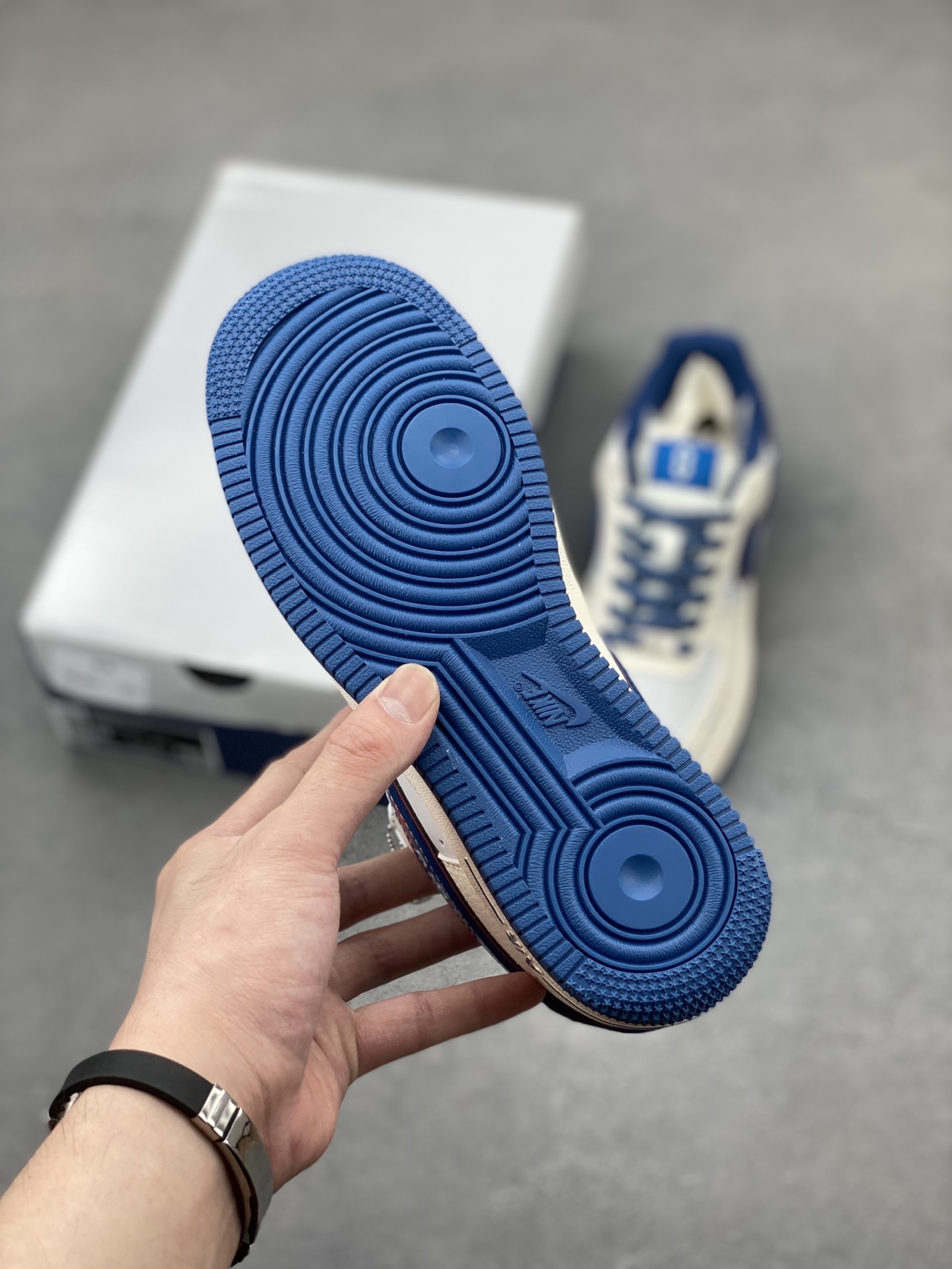 Nike Air Force 1 '07 Low White/Blue Limited Edition Sneakers (All Sizes) 7 i1749410508663 6219 0 5