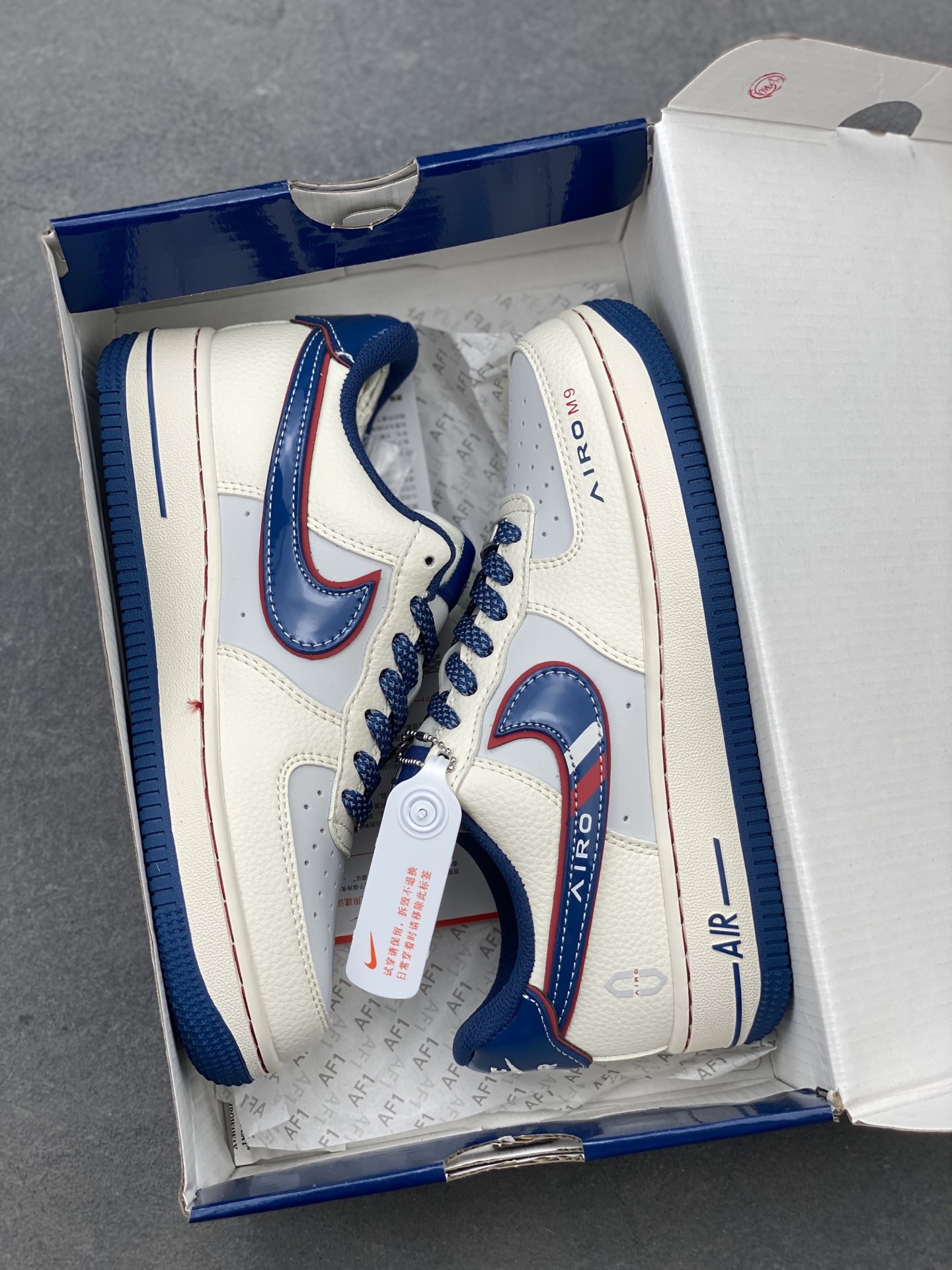 Nike Air Force 1 '07 Low White/Blue Limited Edition Sneakers (All Sizes) 10 i1749410521940 9196 0 8