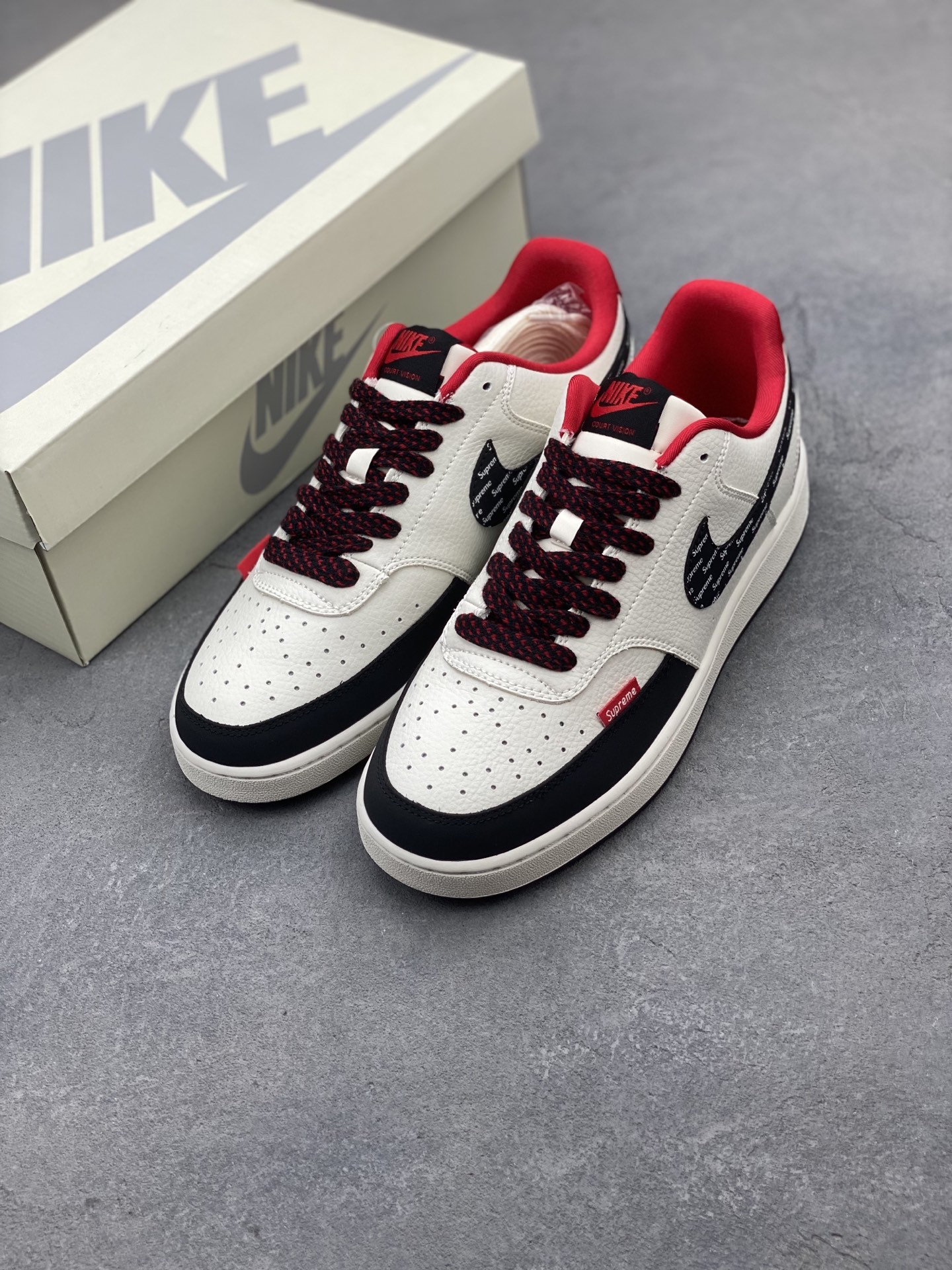 Nike Ebernon Low PRM Sneakers - Supreme Edition, Breathable and Comfortable 9 i1749410662089 1131 0 7