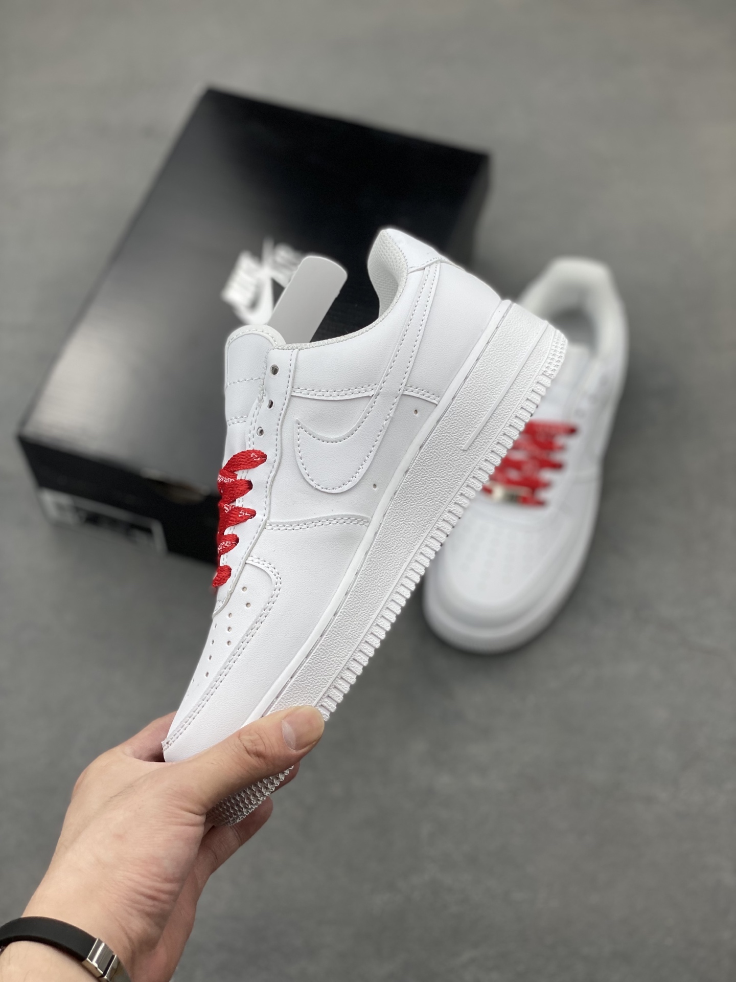 Nike Air Force 1 Low Supreme White CU9225-100 Classic Sneakers 4 i1749410739291 5857 0 2