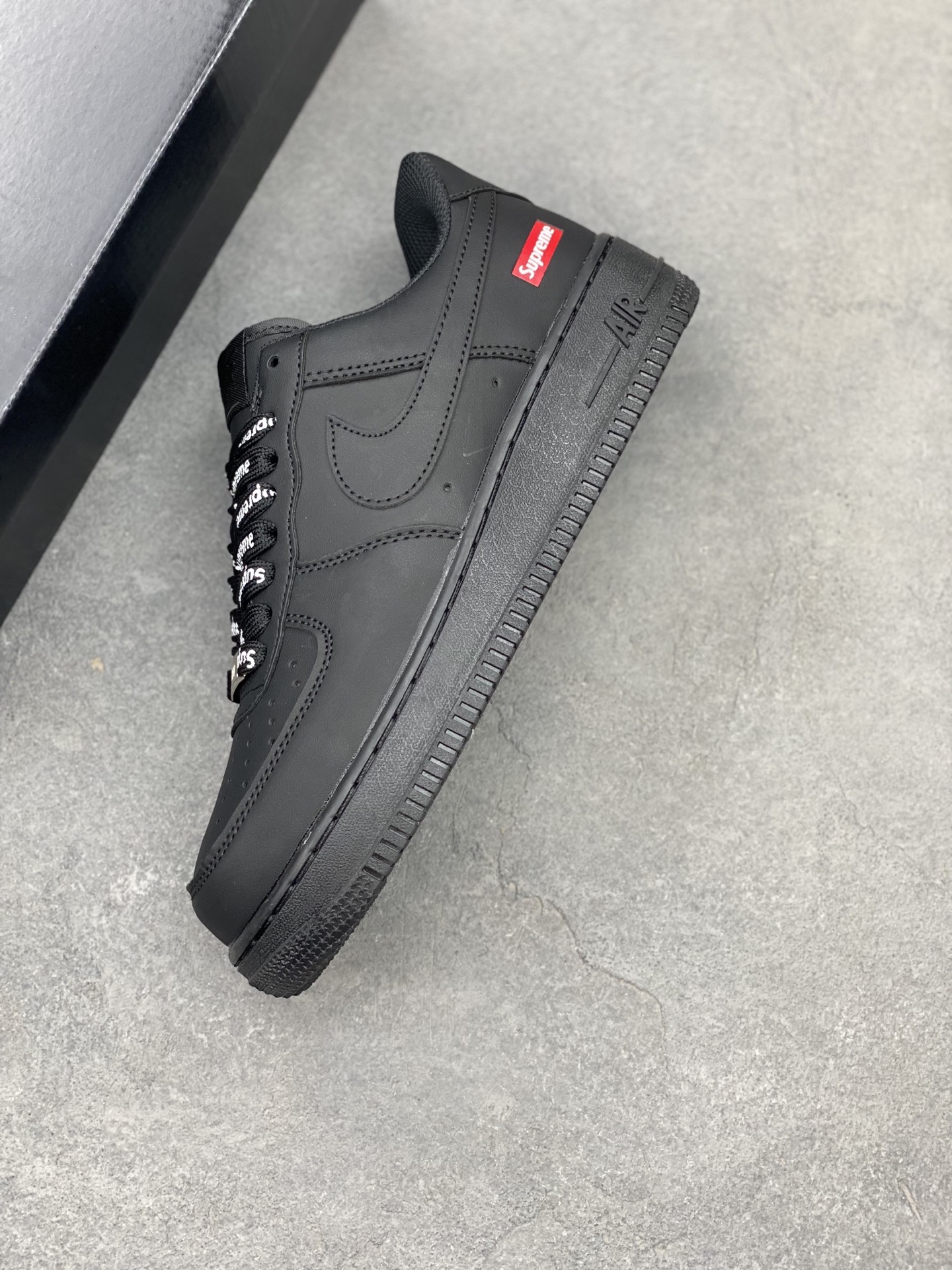 Nike Air Force 1 Low Supreme Black CU9225-001 Men's Classic Fashion Sneakers 8 i1749410788744 9649 0 6