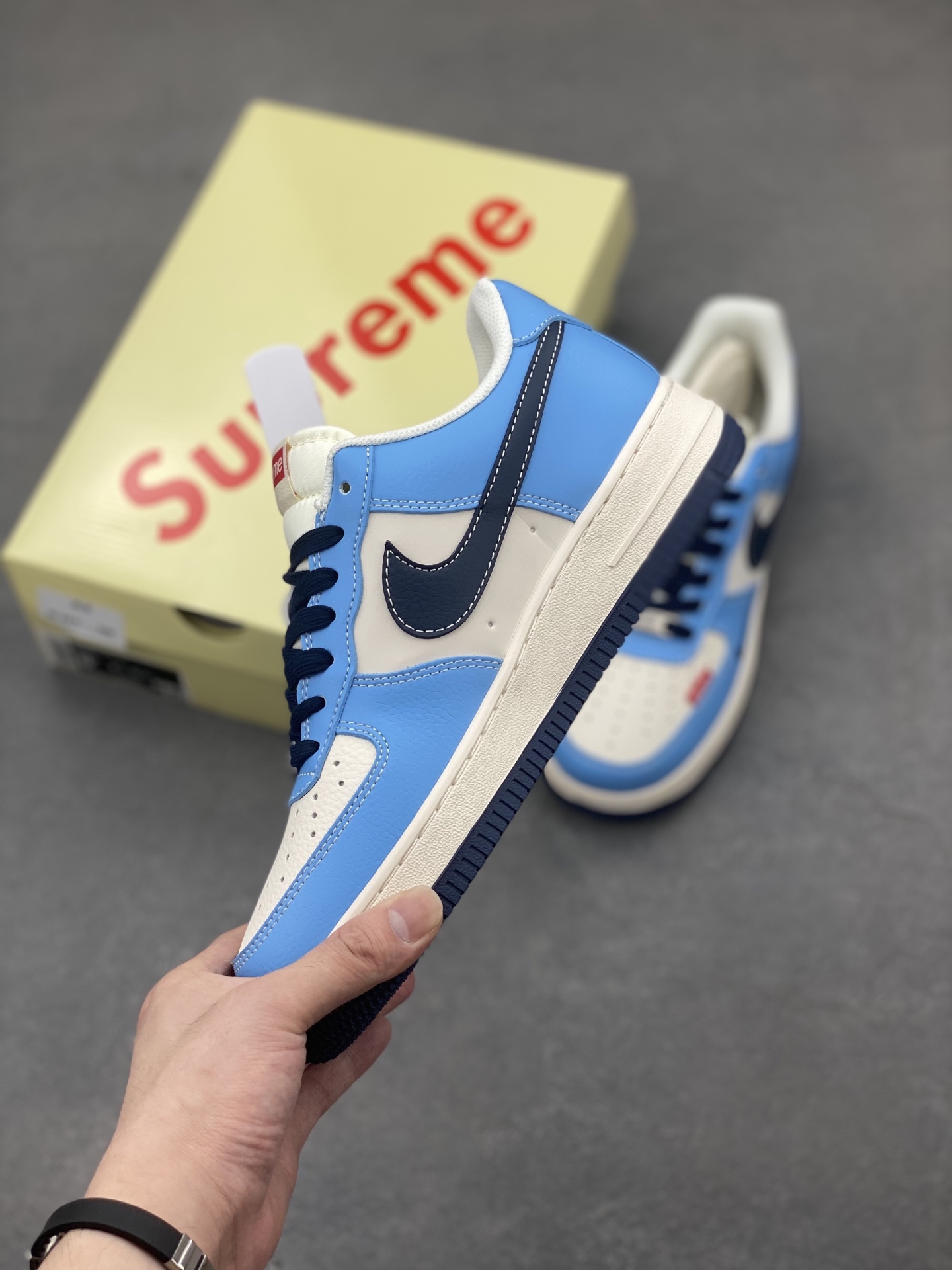 Nike Air Force 1 '07 Low Blue/White Leather Sneaker Company Grade -Limited 4 i1749572427005 5126 0 2