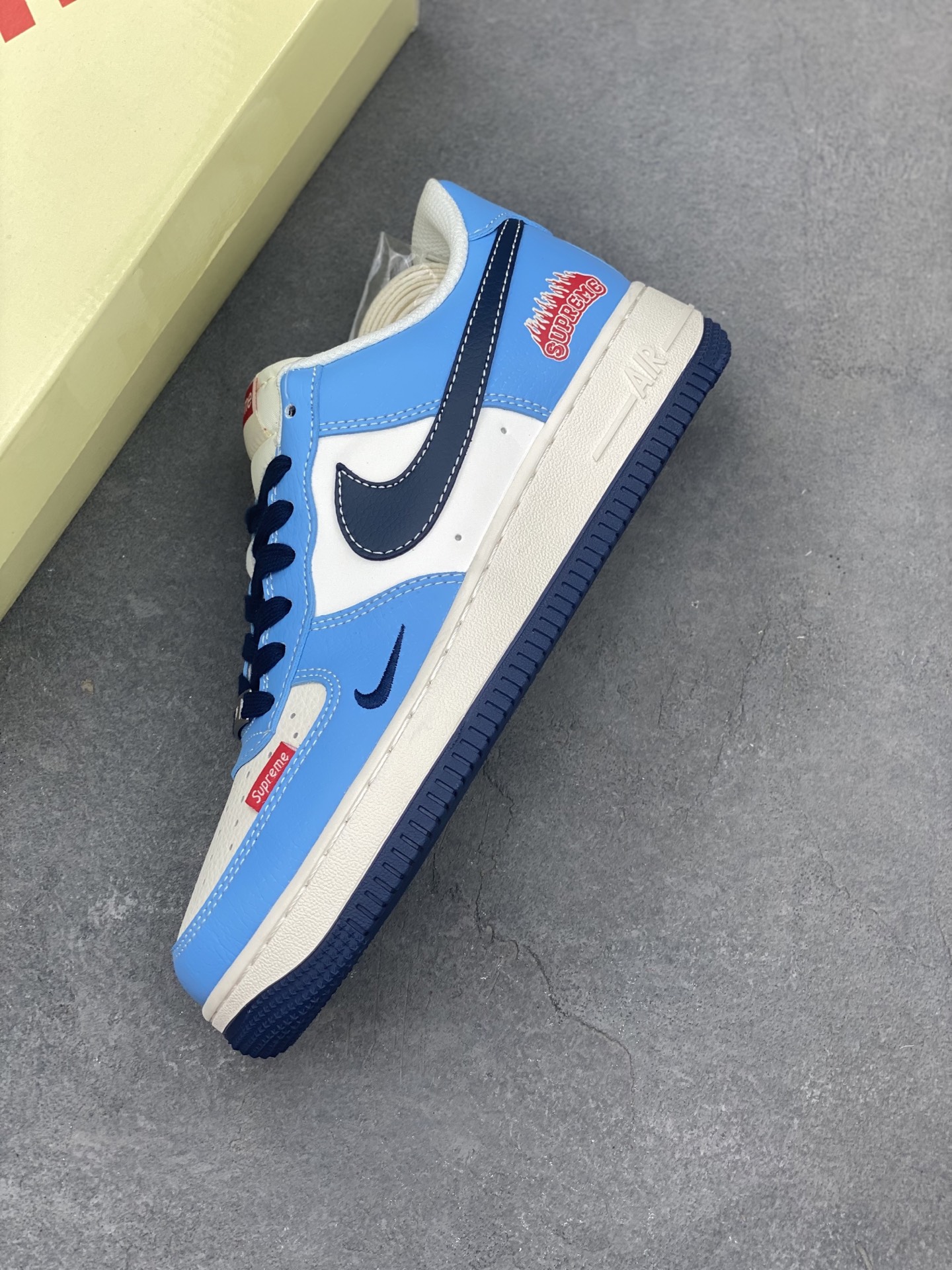 Nike Air Force 1 '07 Low Blue/White Leather Sneaker Company Grade -Limited 8 i1749572428786 5893 0 6