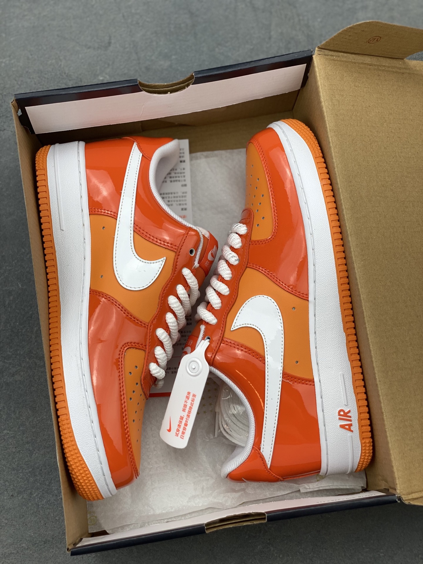 Nike Air Force 1 '07 Low Orange/White Limited Edition Sneakers 10 i1749572632790 2845 0 8