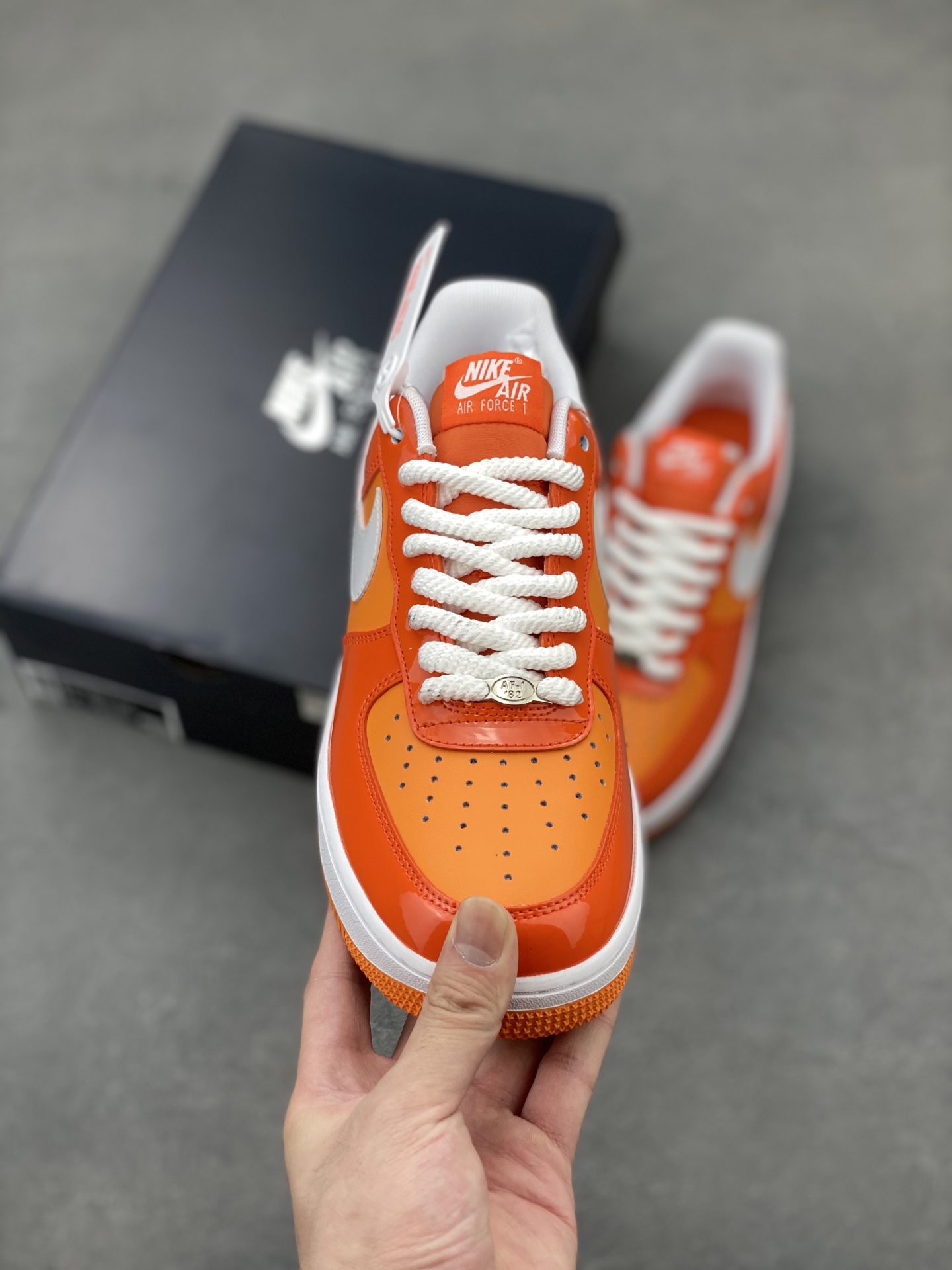 Nike Air Force 1 '07 Low Orange/White Limited Edition Sneakers 3 i1749572634367 5154 0 1