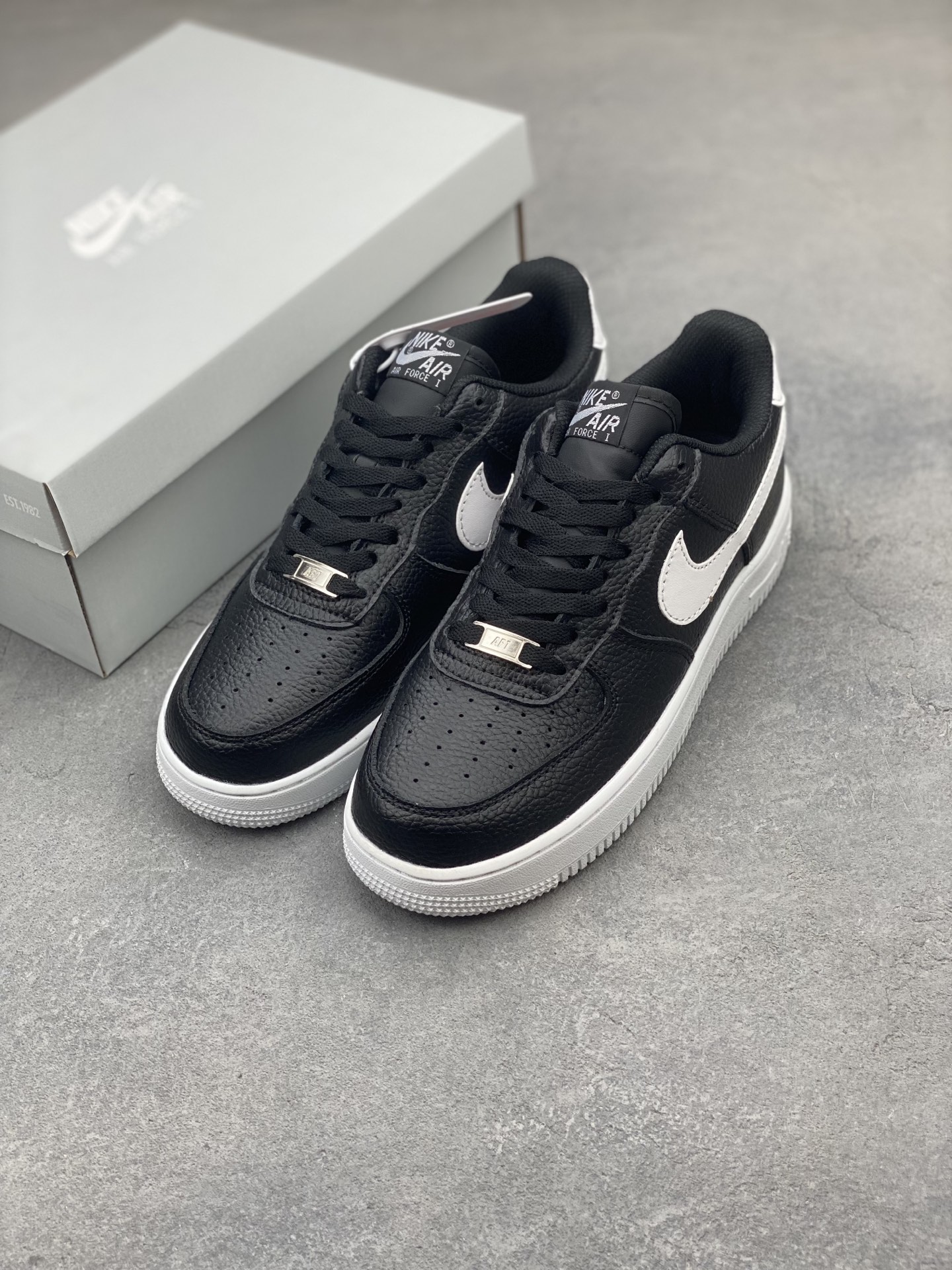Nike Air Force 1 Low Black White Shoes CT2302-002 - Available Now! 9 i1749572849690 599 0 7