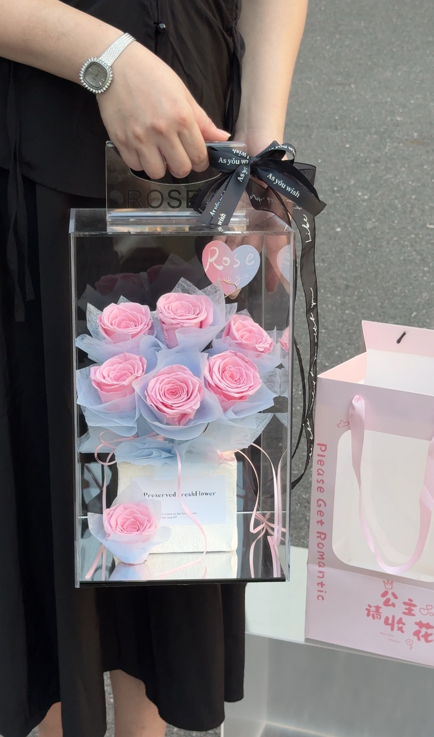 ROSE Eternal Flower Box - Perfect Gift for Valentine's Day, Anniversaries 6 i1754725929943 4595 0 5