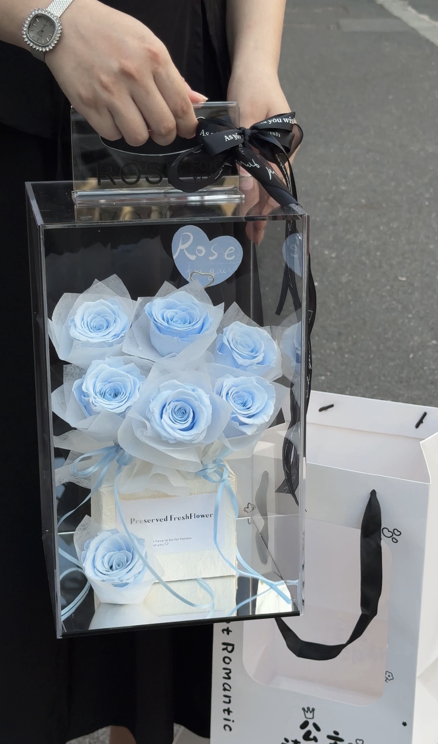 ROSE Eternal Flower Box - Perfect Gift for Valentine's Day, Anniversaries 7 i1754725930009 9289 0 6