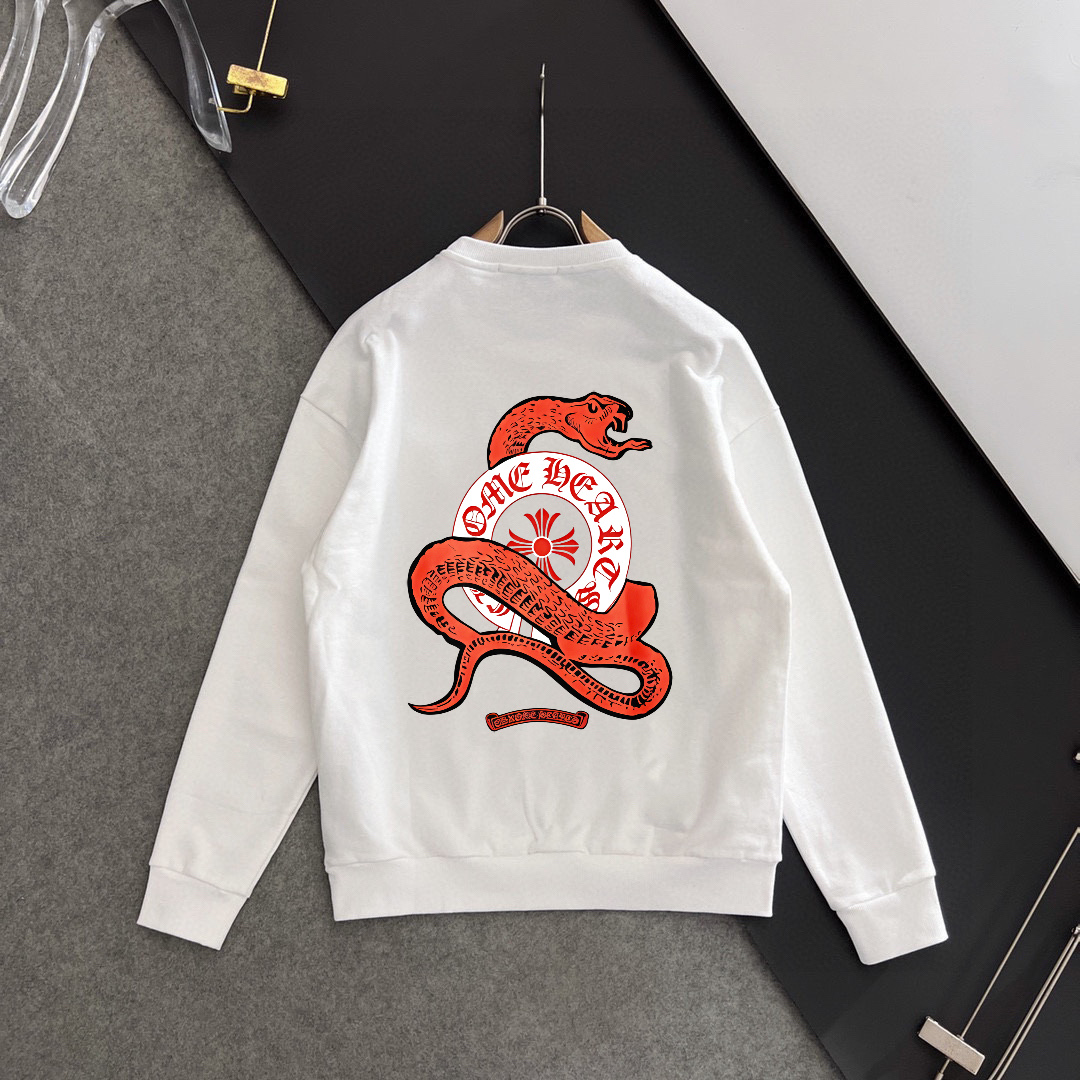 CH 克罗心 秋冬新作 クラシックデザイン ラウンドネックスウェットシャツ