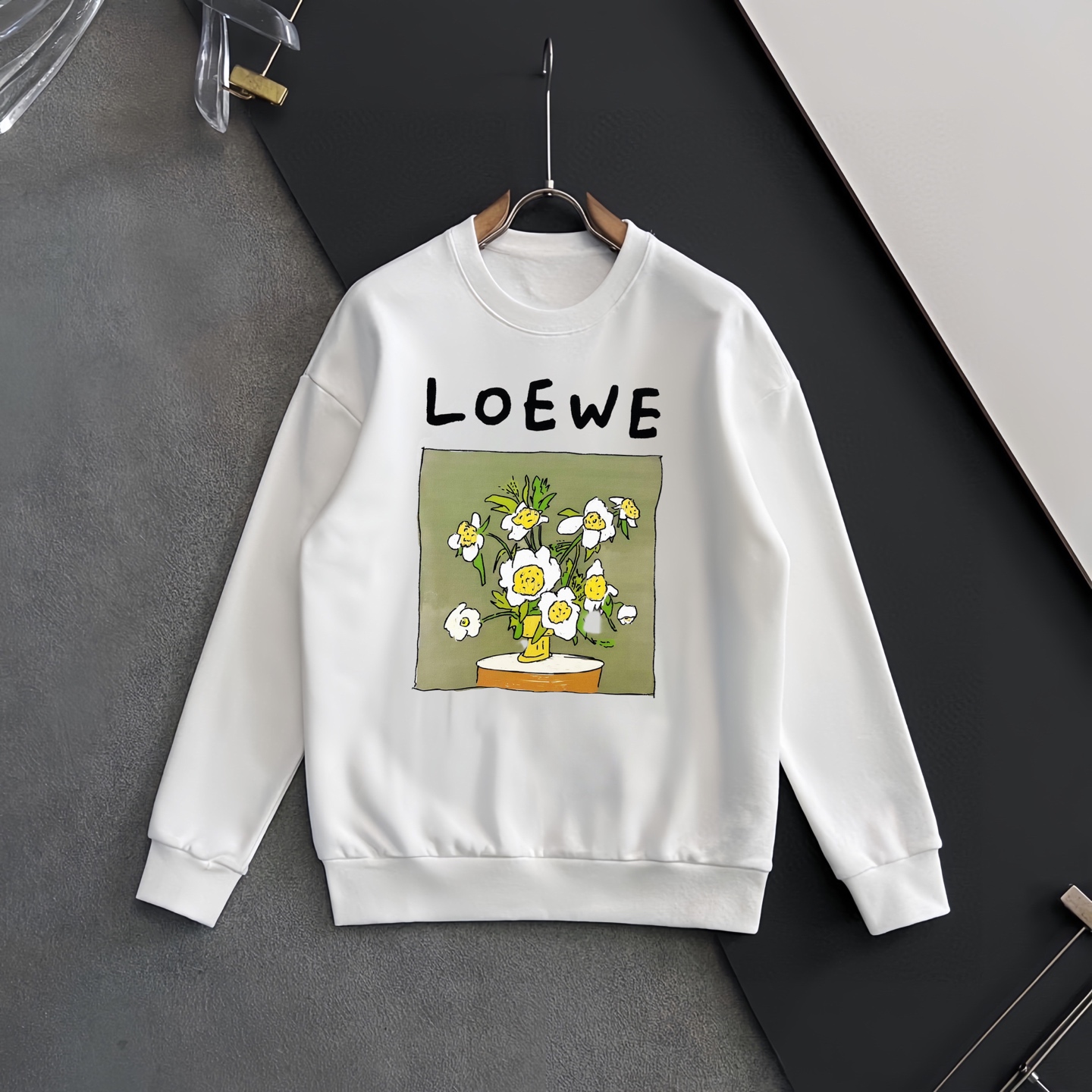 LOEWE ロエベ 秋冬新作 400g純綿ラウンドネックセーター