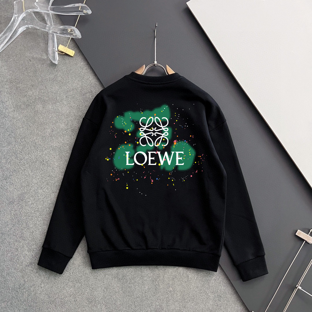 LOEWE クラシックデザイン 400gコットン衛衣