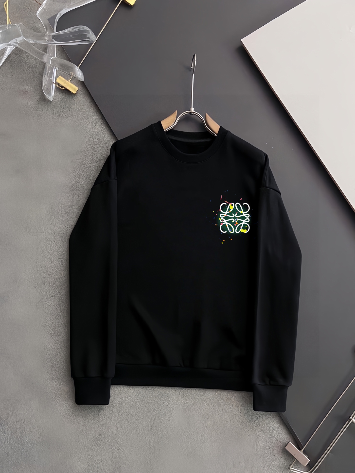 LOEWE クラシックデザイン 400gコットン衛衣