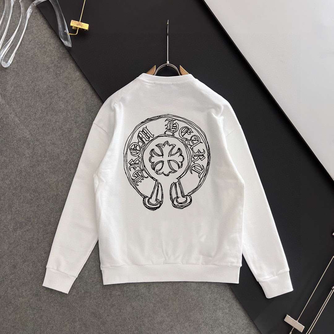 CH 克罗心 個性クラシックデザインの純コットンパーカー