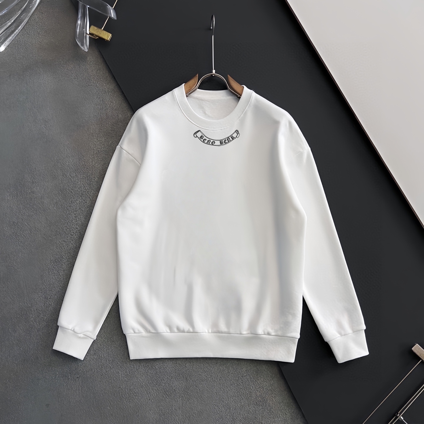 CH 克罗心 個性クラシックデザインの純コットンパーカー