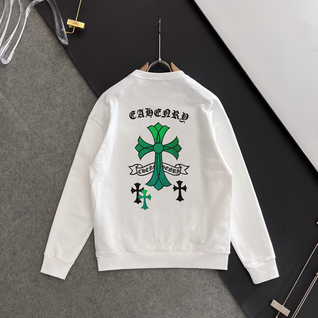 CH 克罗心 秋冬新作 個性デザイン ラウンドネックスウェット