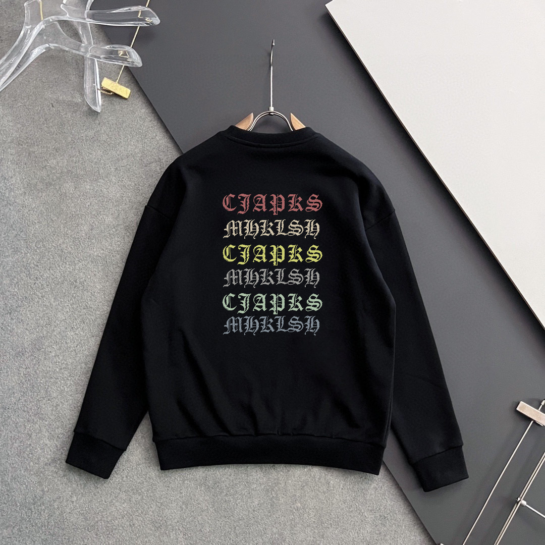 CH 克罗心 秋冬新作 400g純綿ラウンドネックスウェット